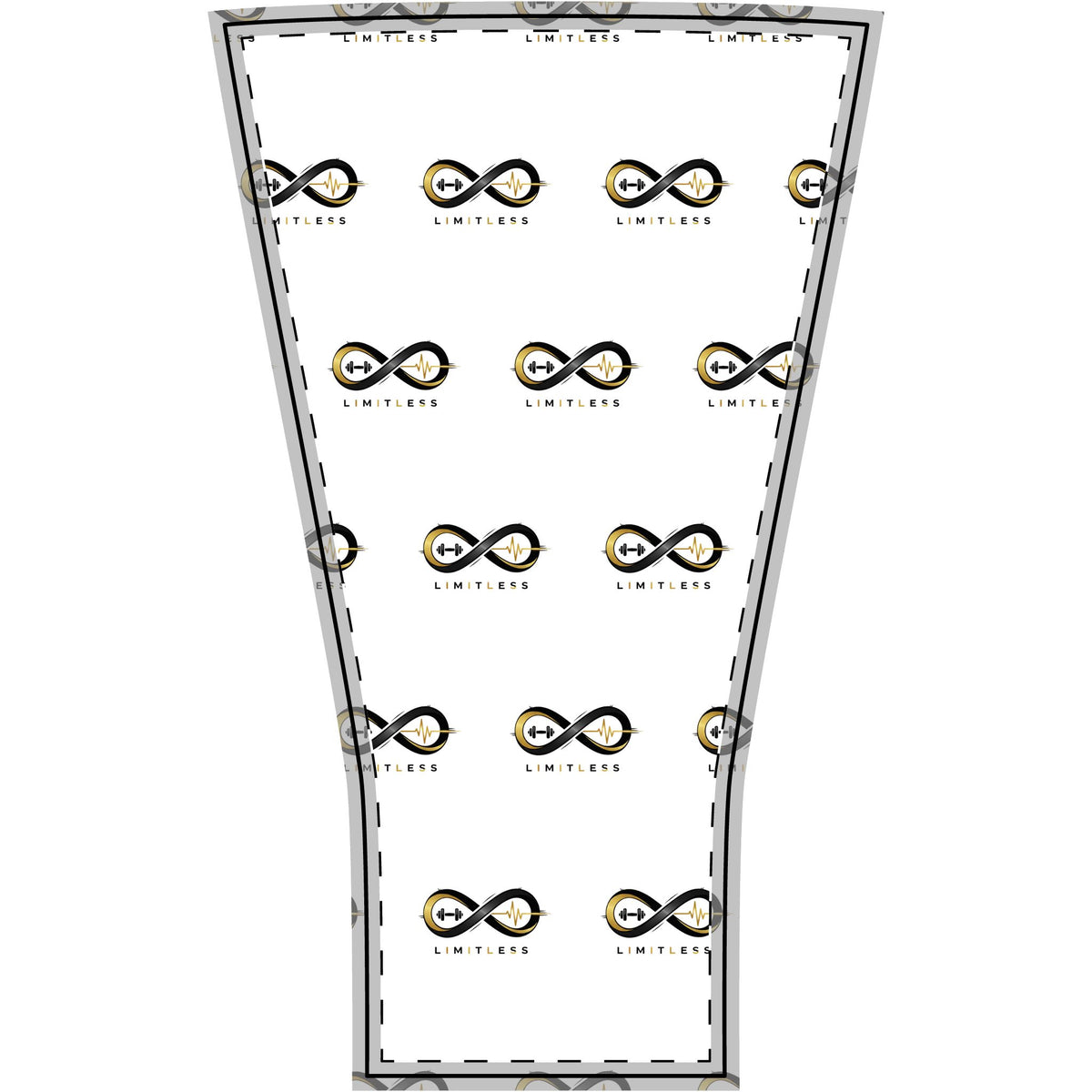 “Limitless” Unisex Arm Sleeves (White)