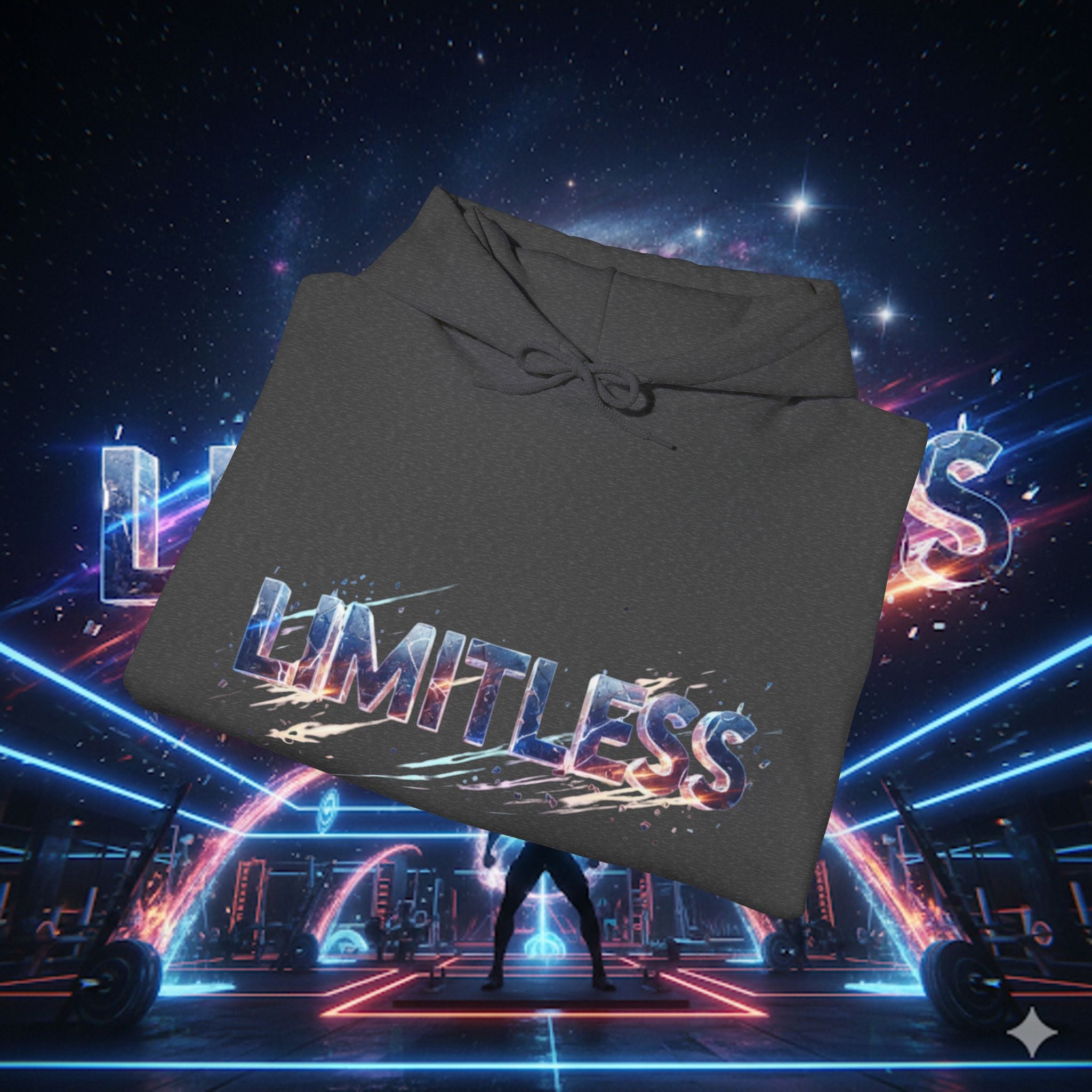 “Limitless BOLD ” Unisex Hooded Sweatshirt