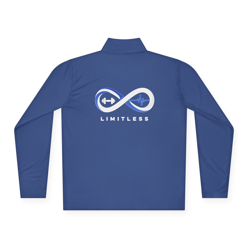 “Limitless” Unisex Quarter-Zip Pullover