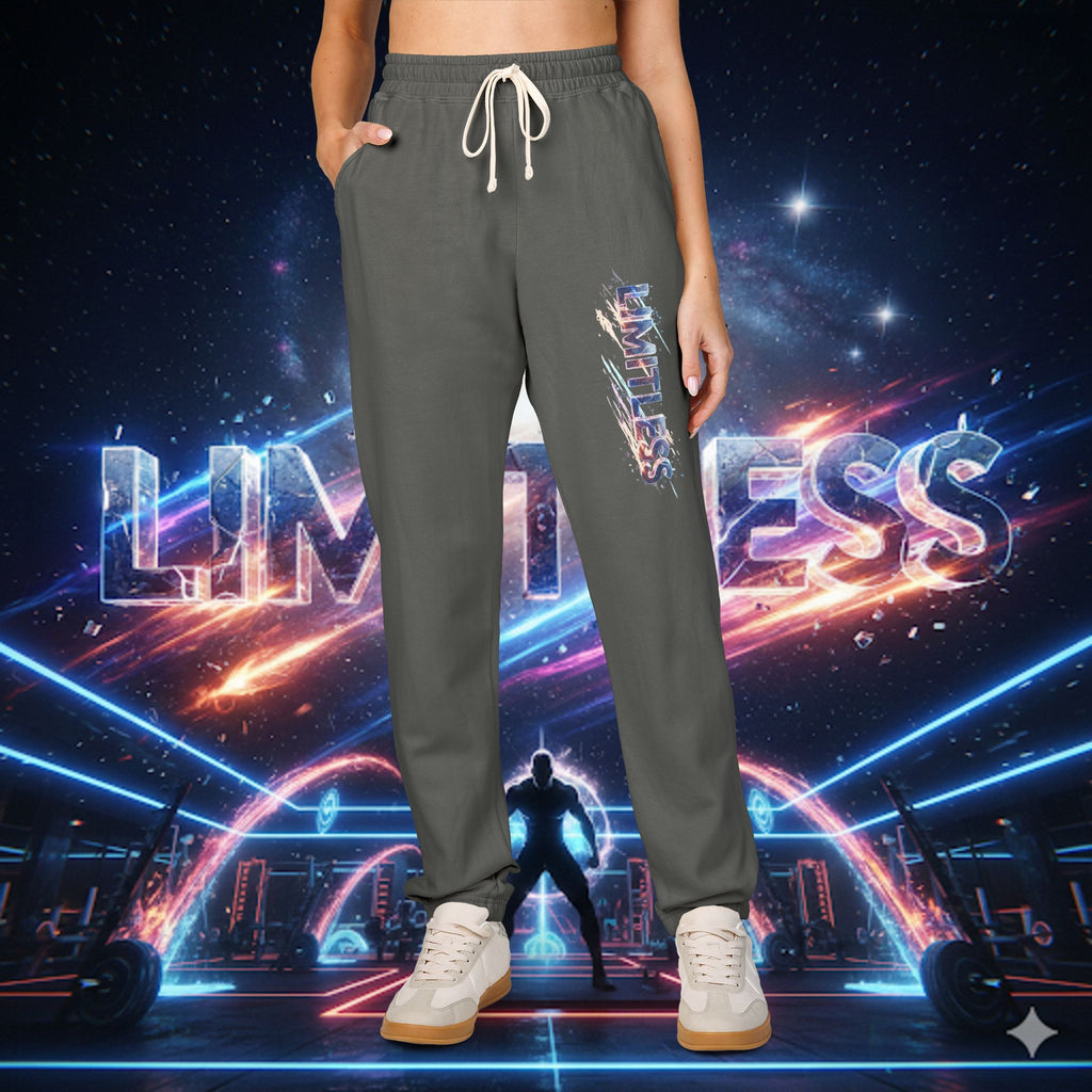 “Limitless” Unisex Fleece Sweatpants