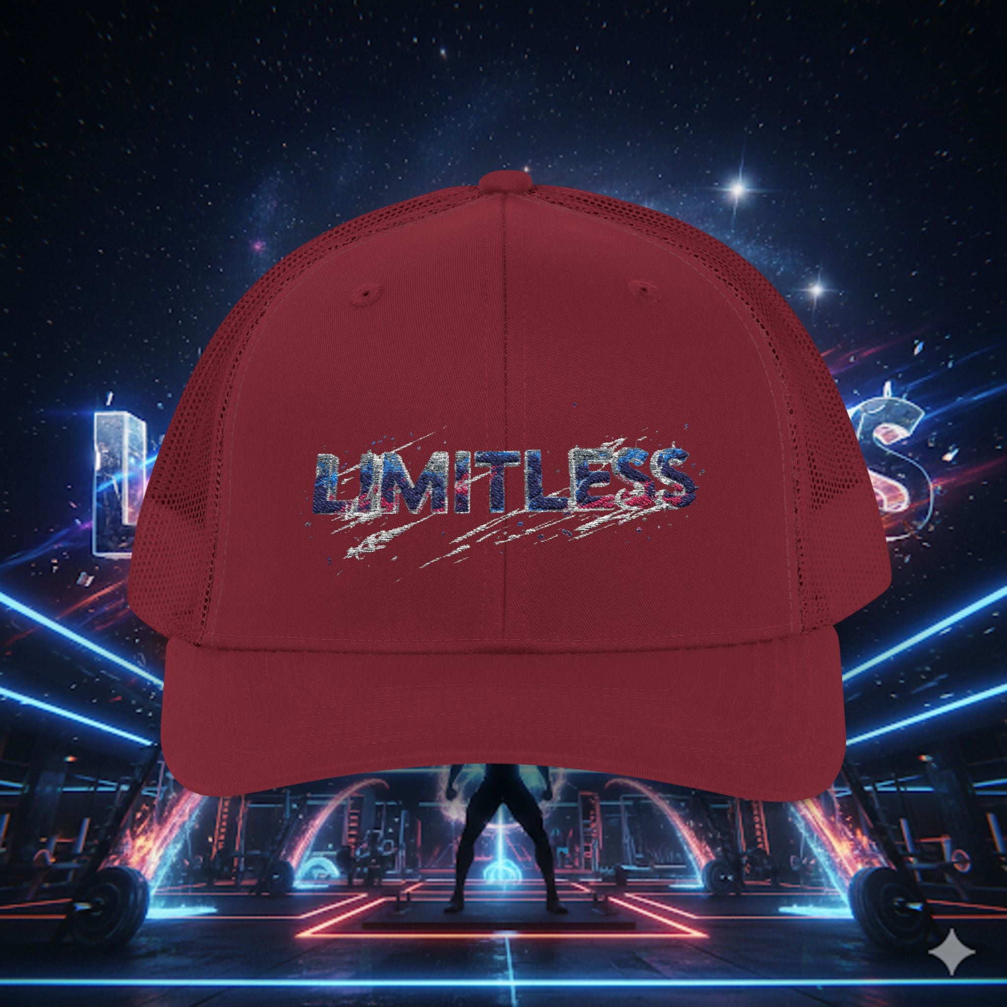 “Limitless” Snapback Trucker Cap