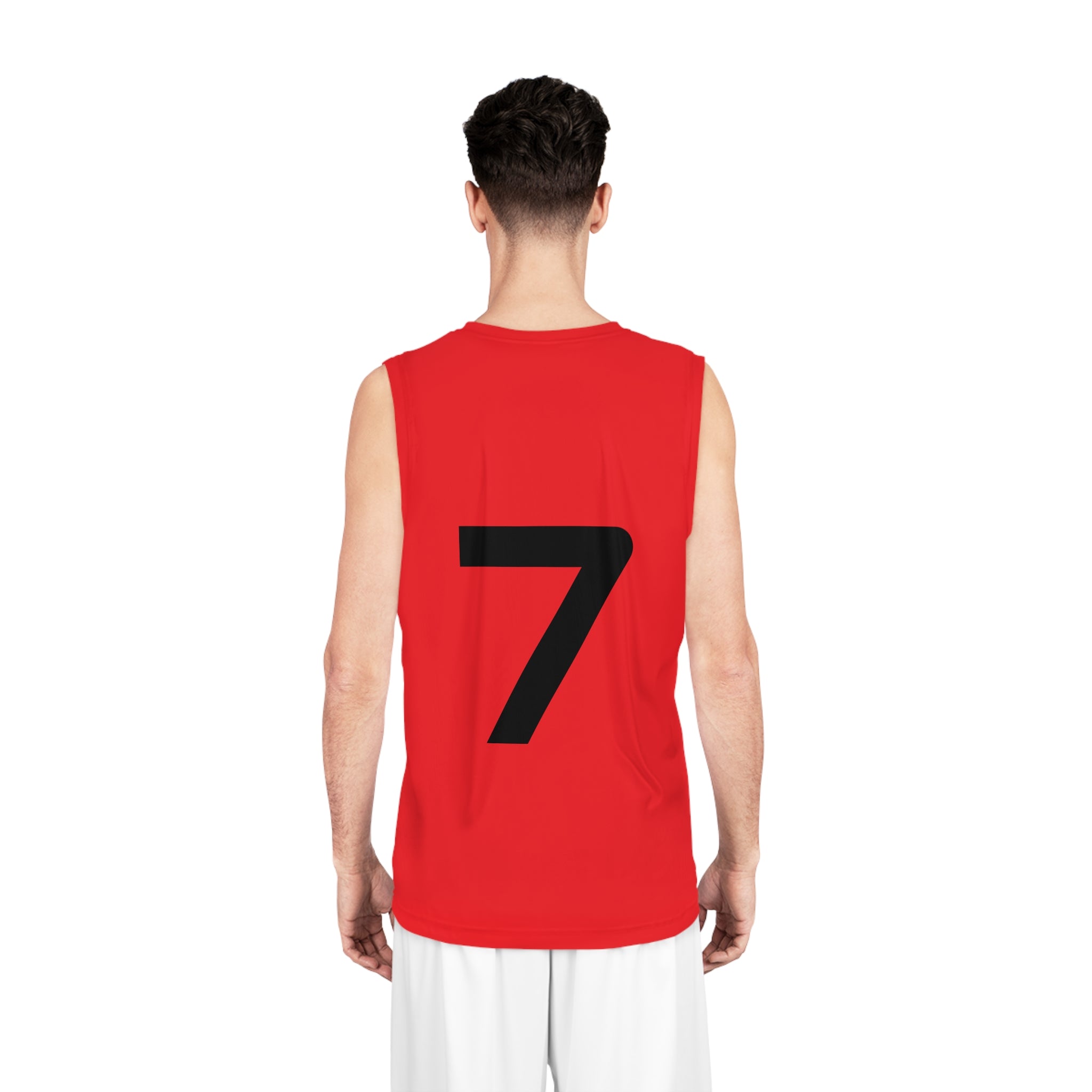 “Limitless” Basketball Jersey (Red)