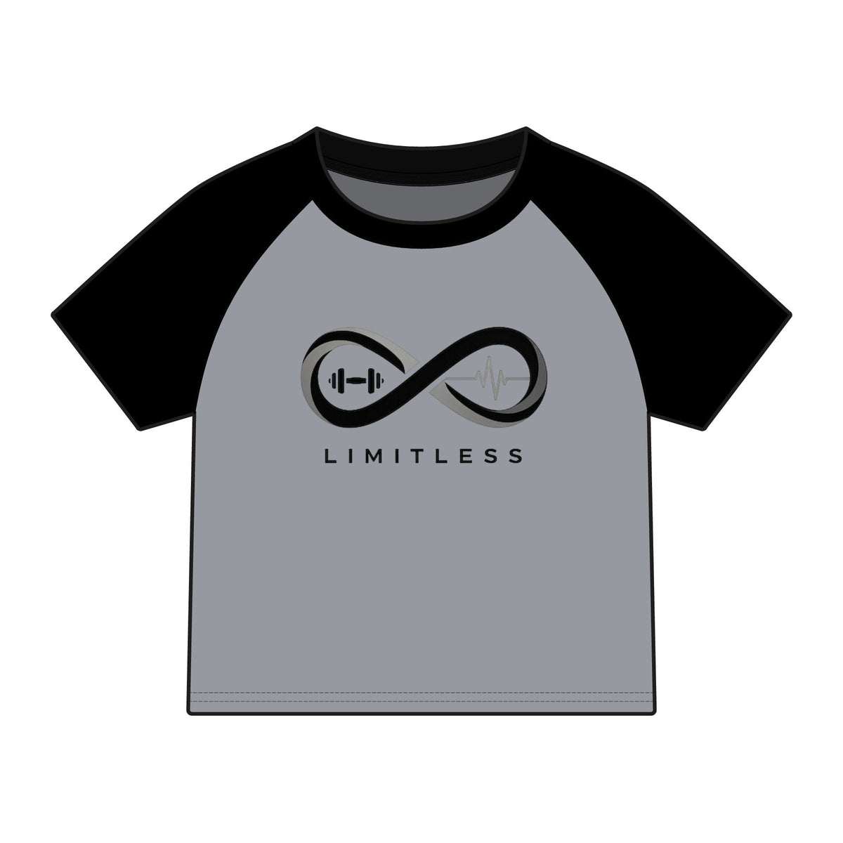 “Limitless” Women's Micro Rib Raglan Baby Tee