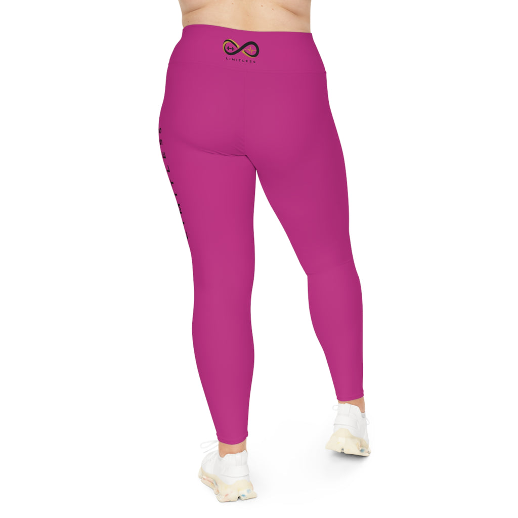 “Limitless” More to Love Leggings (Pink)