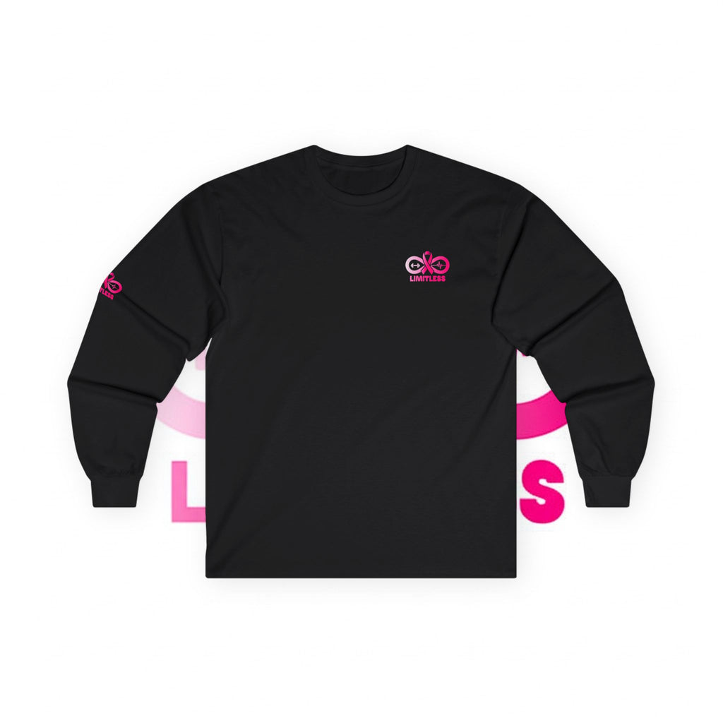 “Limitless” Breast Cancer Awareness Long Sleeve Tee