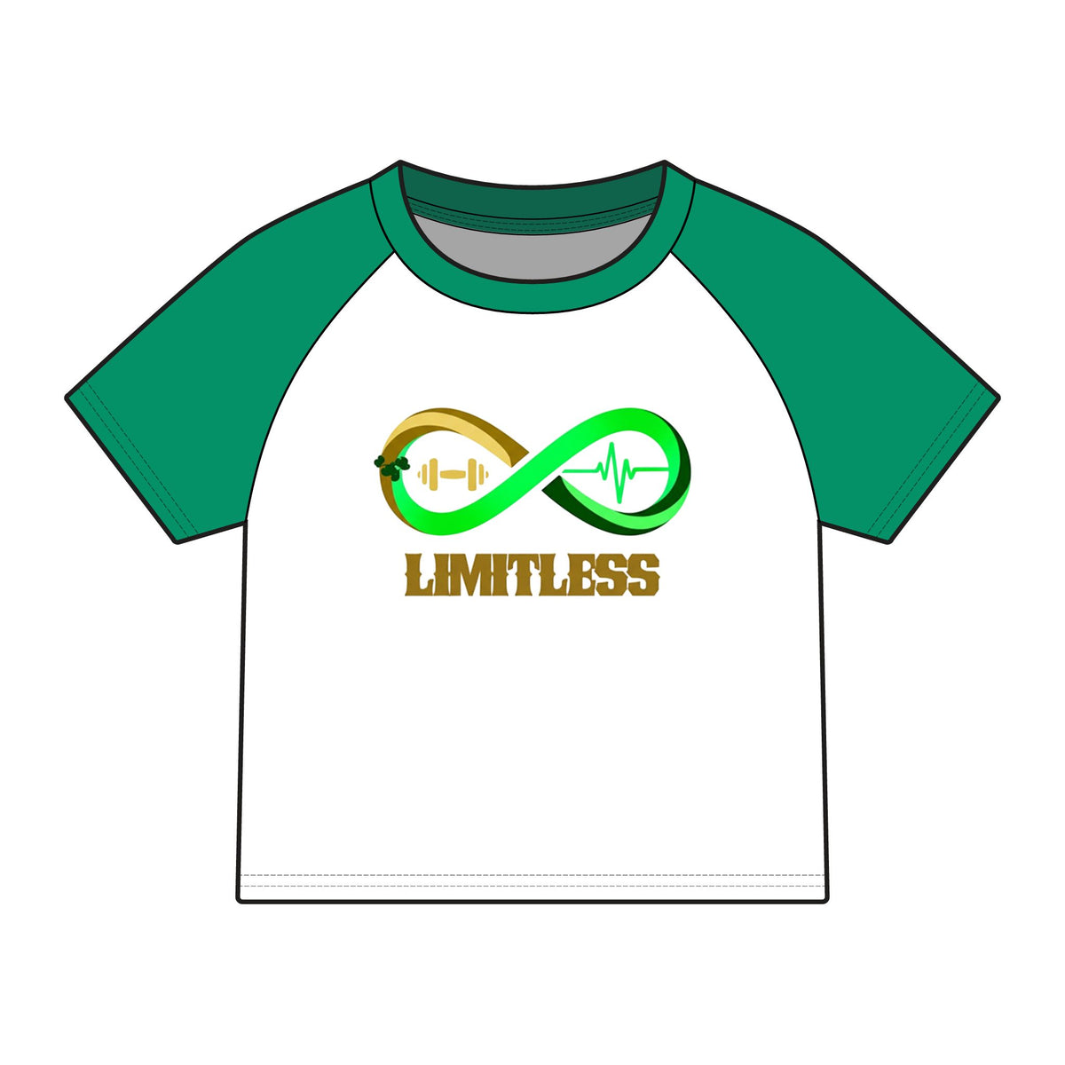 “Limitless” Women's Micro Rib Raglan Baby Tee