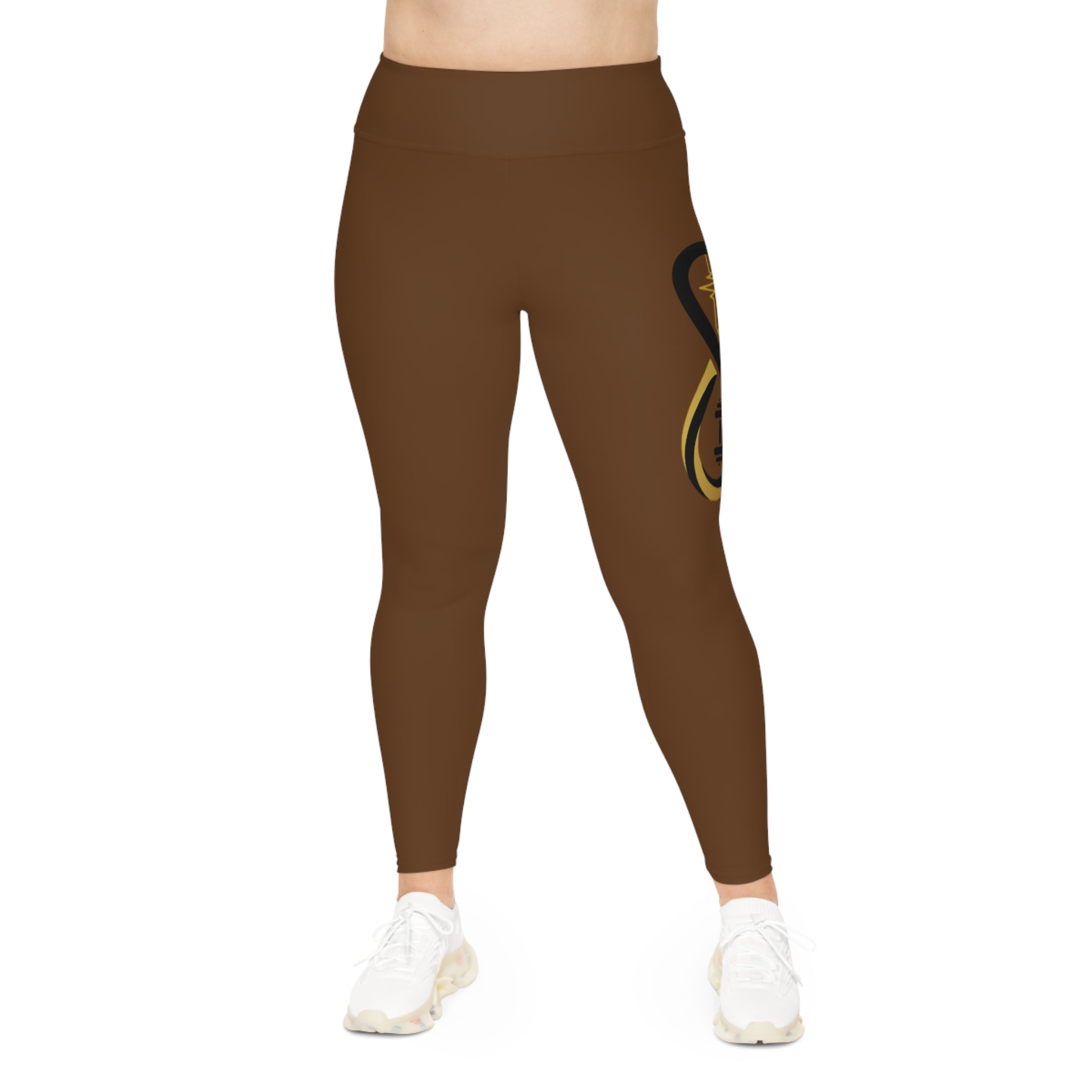 “Limitless” More to Love Leggings (Brown)