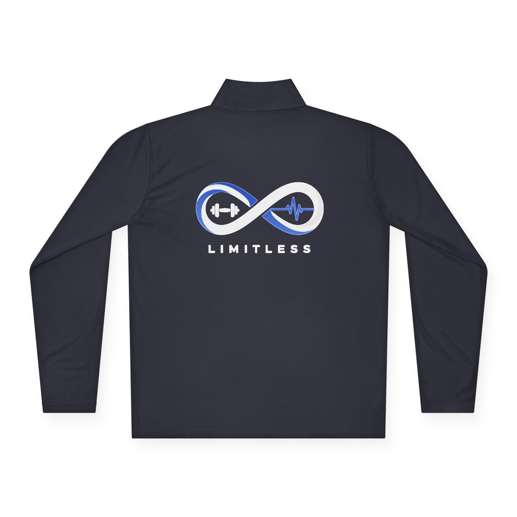“Limitless” Unisex Quarter-Zip Pullover