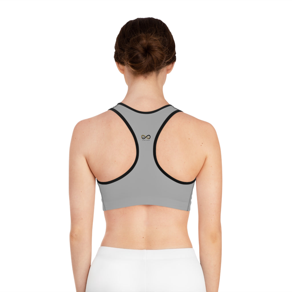 “Limitless” Sports Bra (Gray)