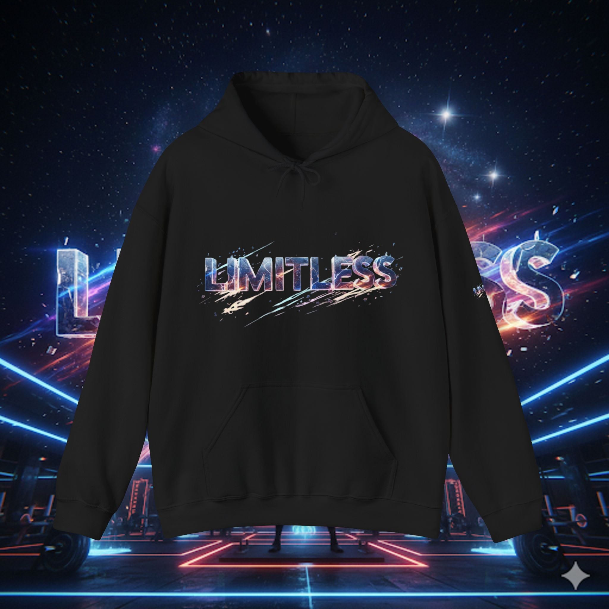 “Limitless BOLD ” Unisex Hooded Sweatshirt