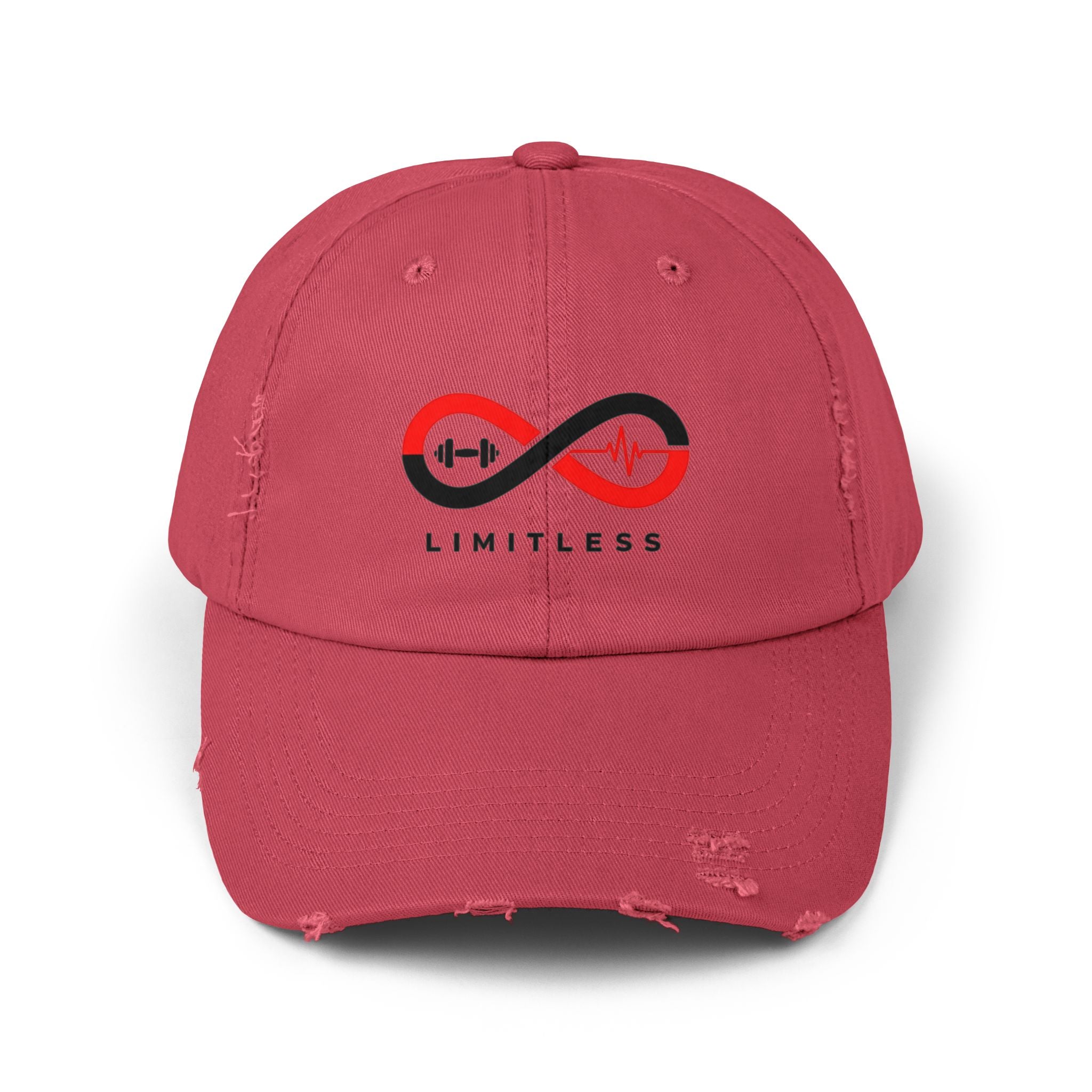 “Limitless” Unisex Distressed Cap