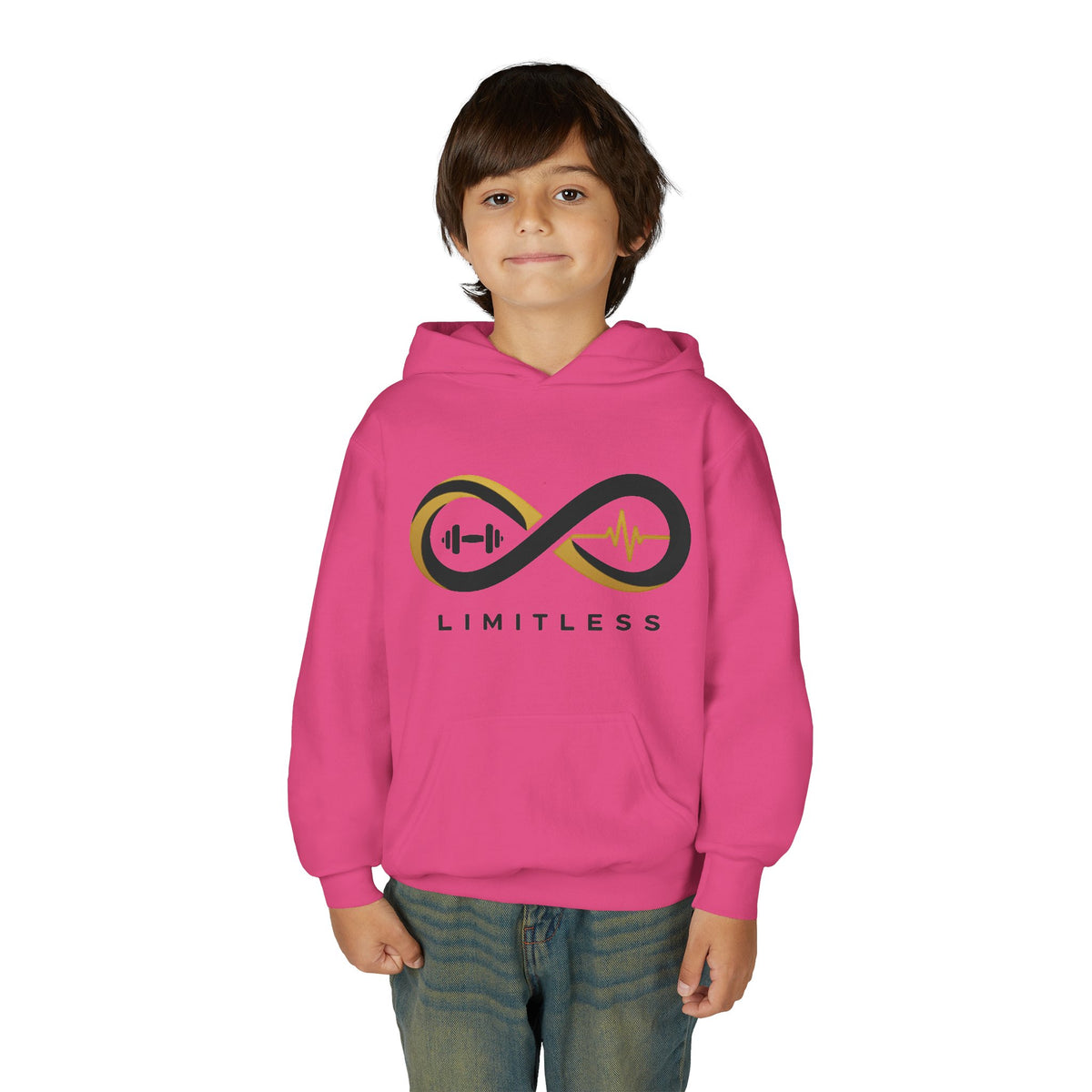 “Limitless” Youth Hooded Sweatshirt