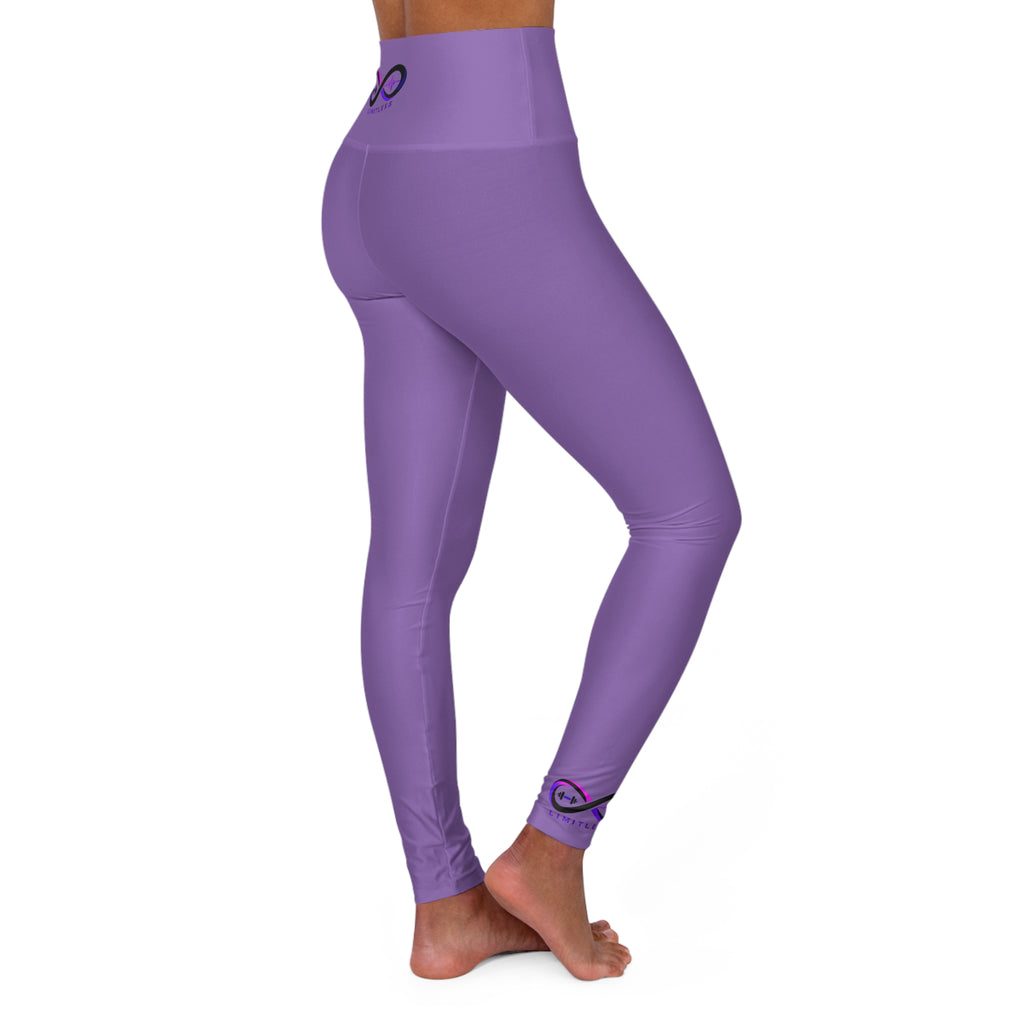 “Limitless” High-Waisted Leggings (Purple)
