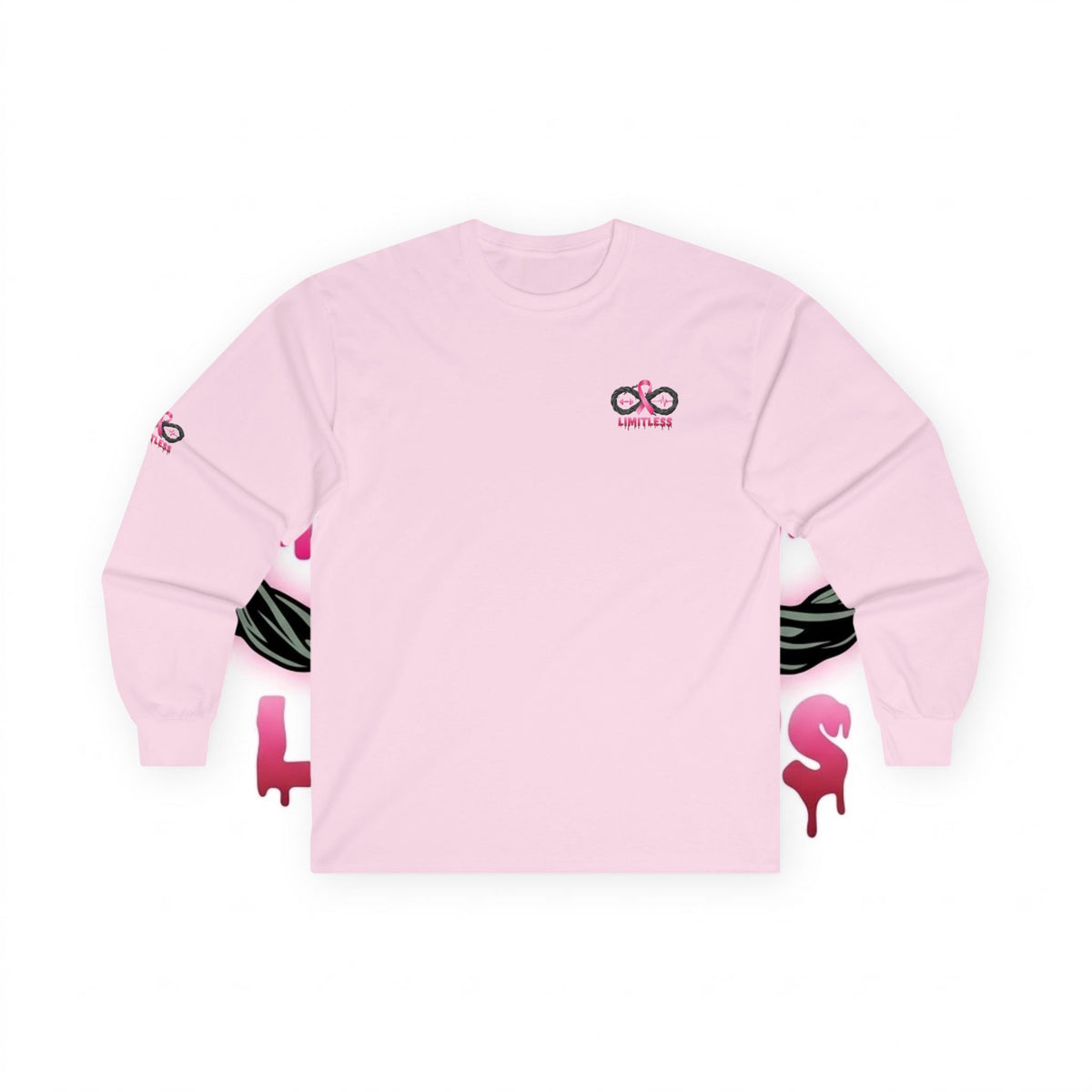 “Limitless” Breast Cancerween Long Sleeve Tee