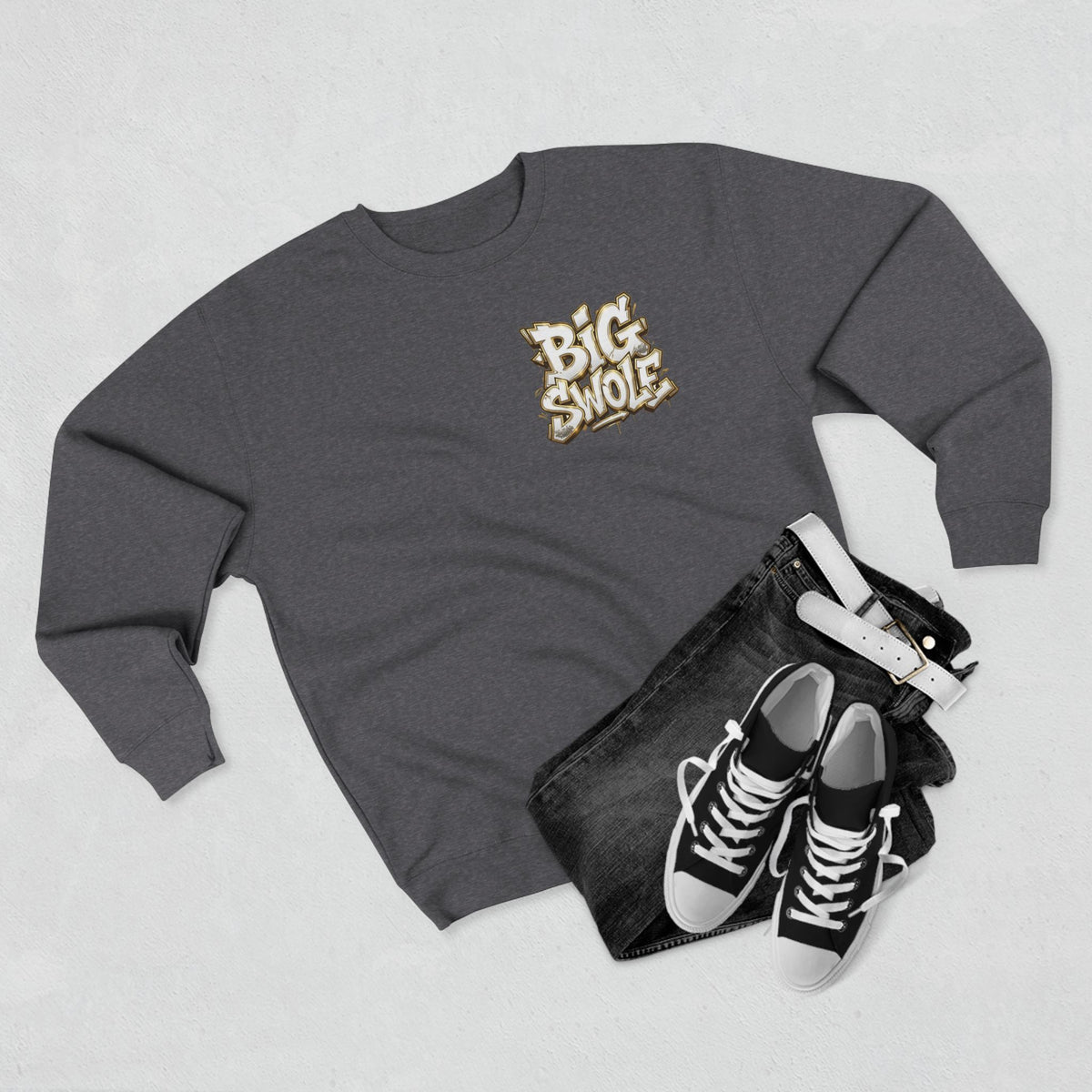 “Big Swole” Unisex Crewneck Sweatshirt