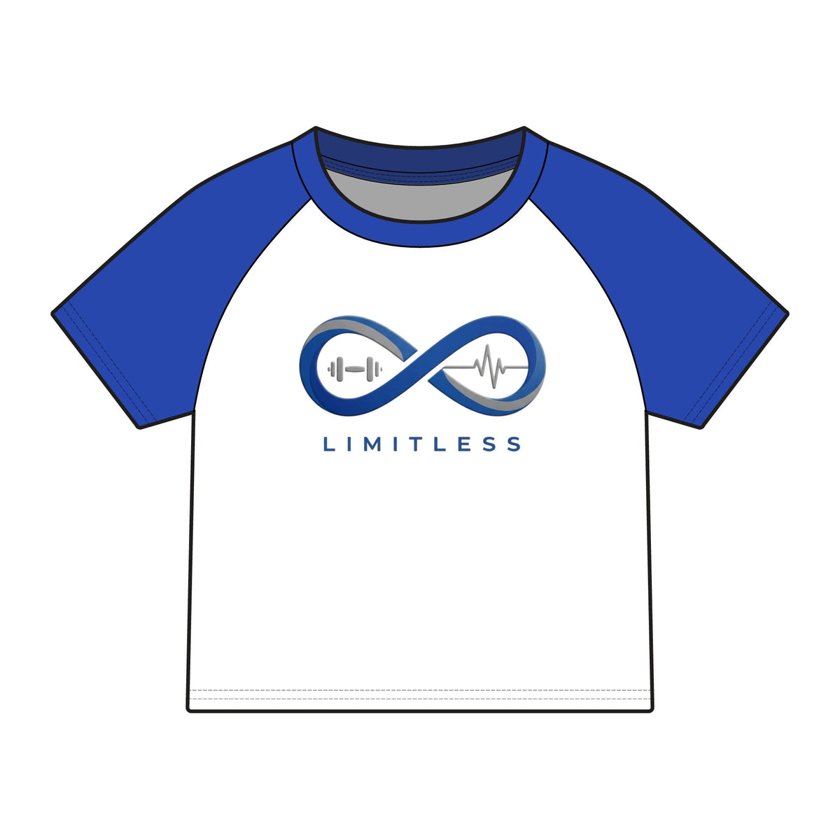 “Limitless” Women's Micro Rib Raglan Baby Tee
