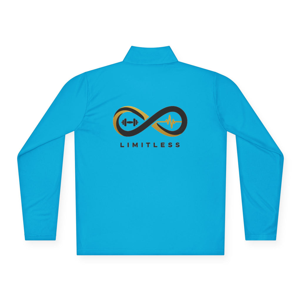 “Limitless” Unisex Quarter-Zip Pullover