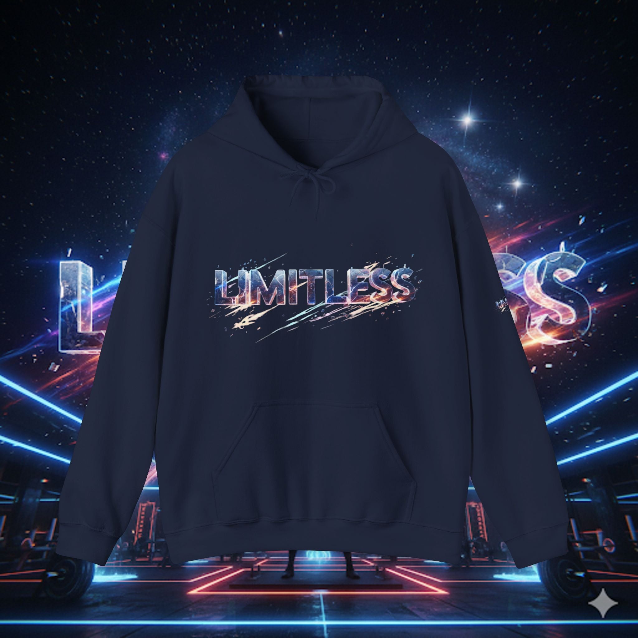 “Limitless BOLD ” Unisex Hooded Sweatshirt