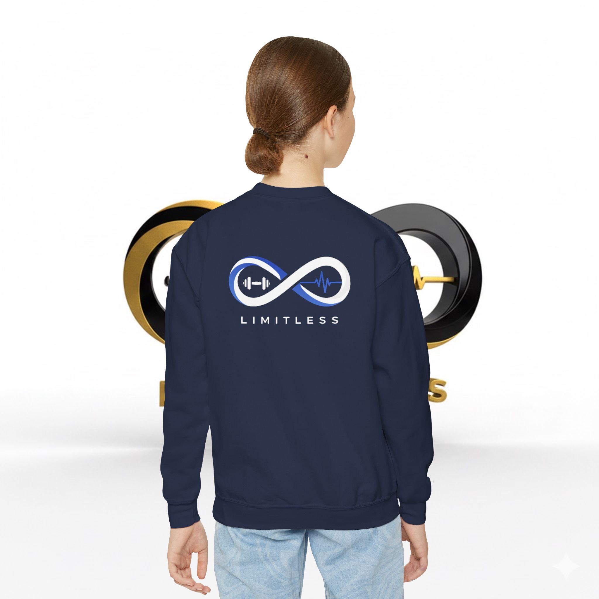 “Limitless” Youth Crewneck Sweatshirt
