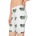 “Limitless” Halloween Women's Bike Shorts (White)