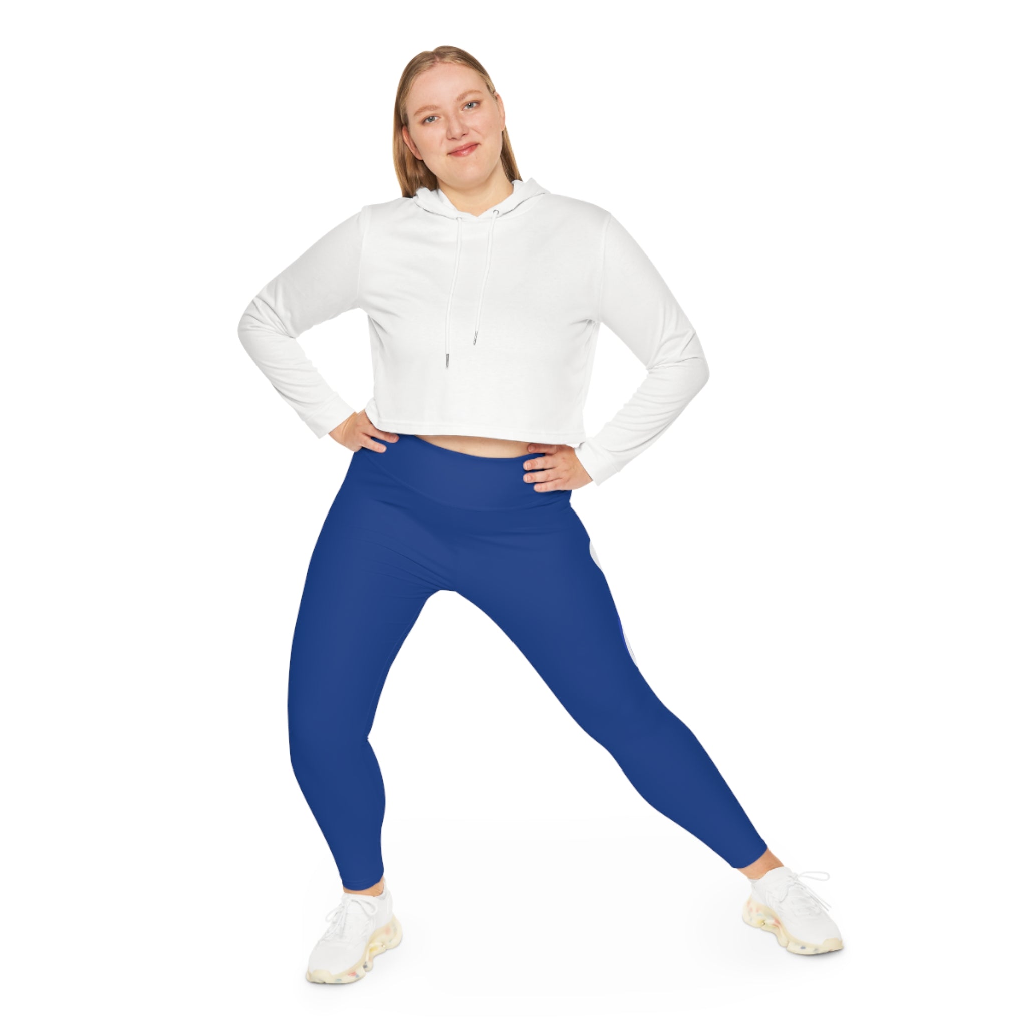 “Limitless” More to Love Leggings (Blue)