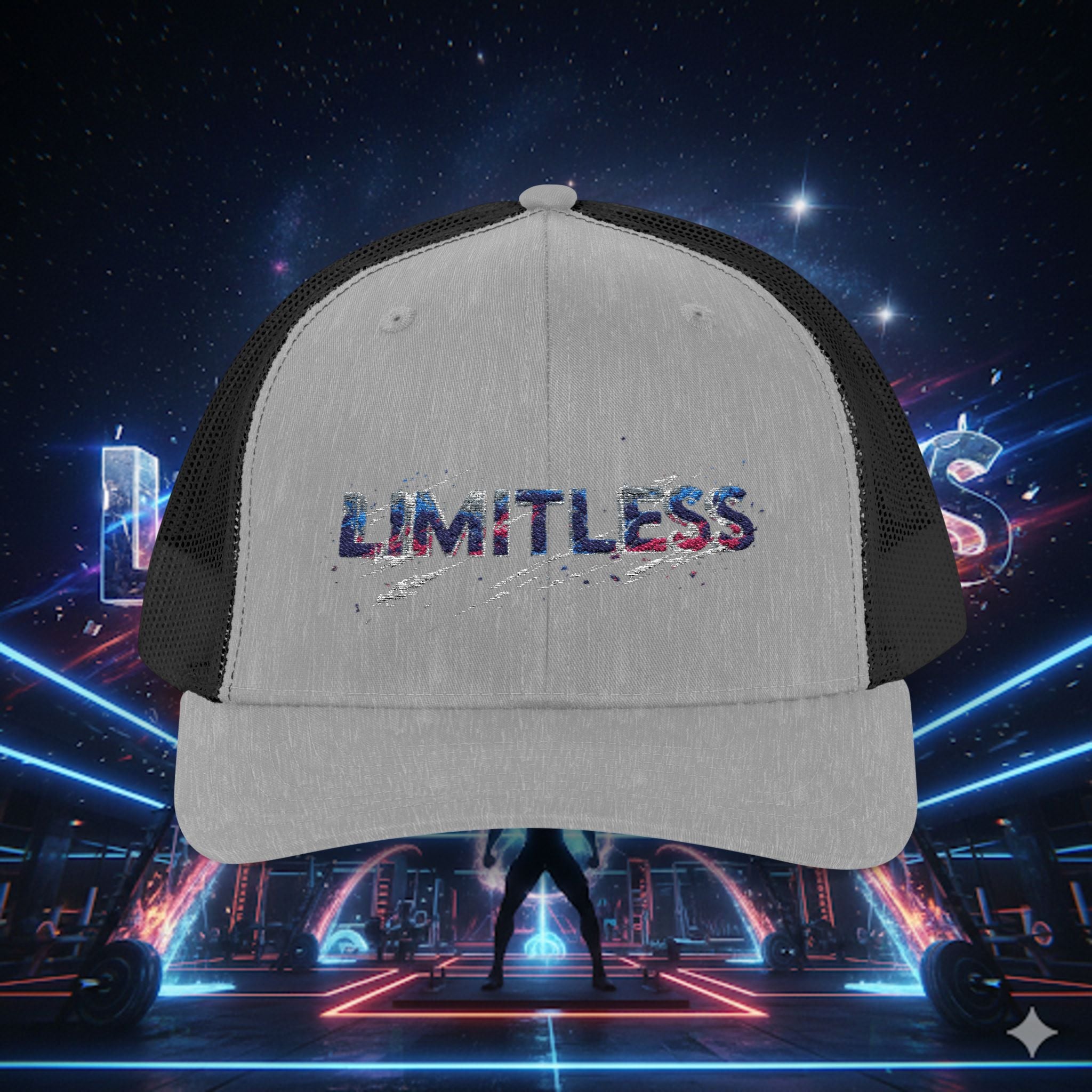“Limitless” Snapback Trucker Cap