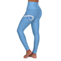 “Limitless” High-Waisted Leggings (Light Blue)