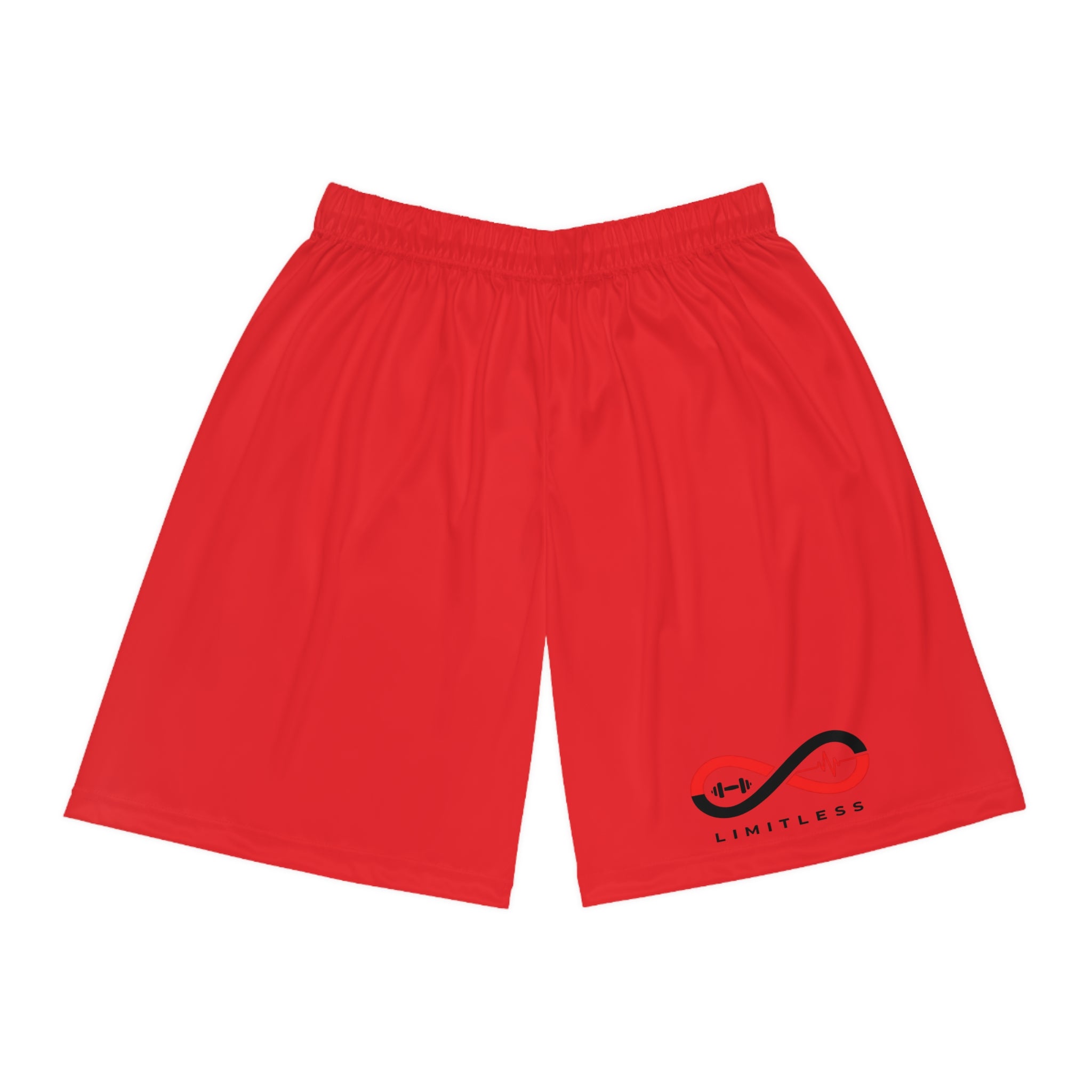 “Limitless” Basketball Shorts (Red)