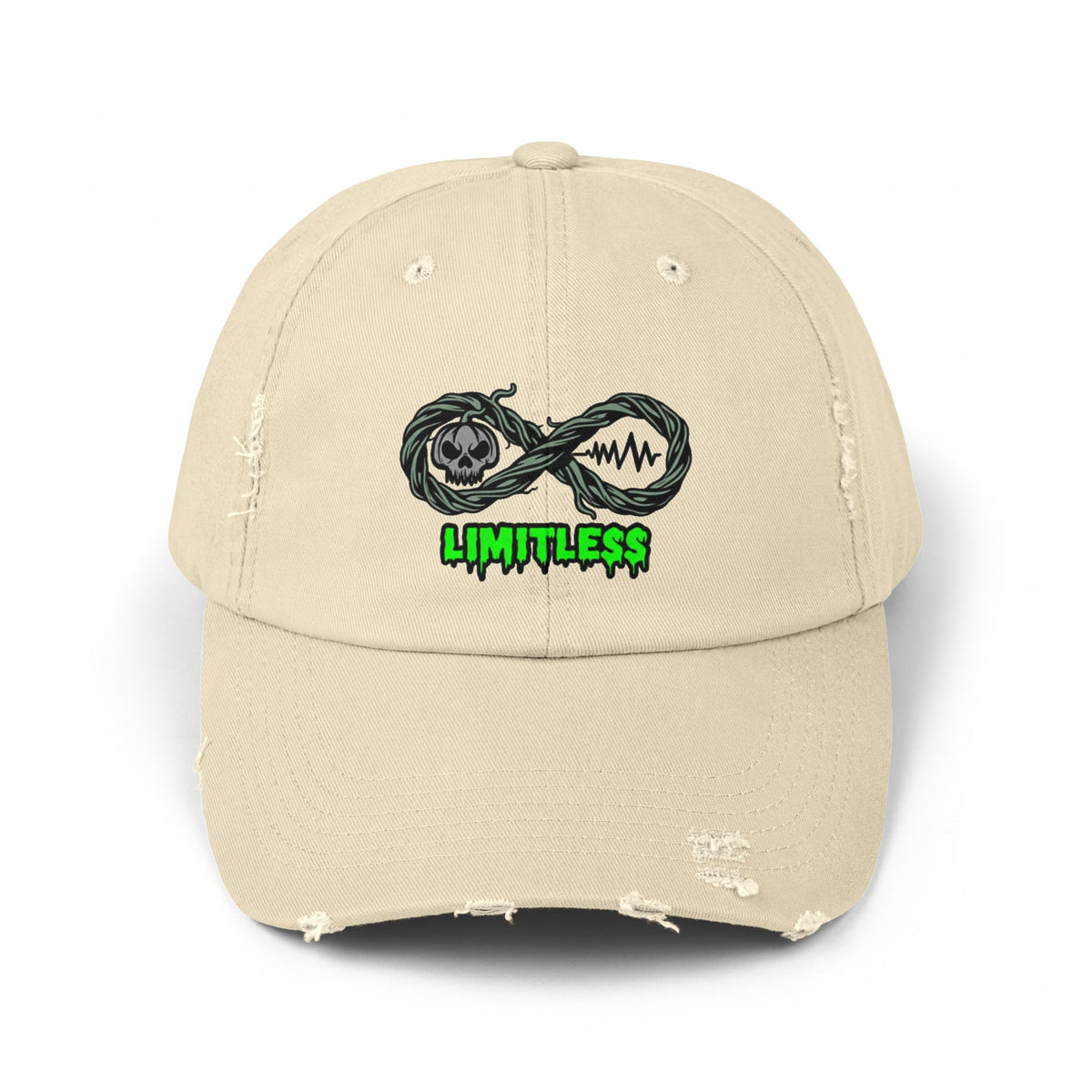 “Limitless” Halloween Unisex Distressed Cap