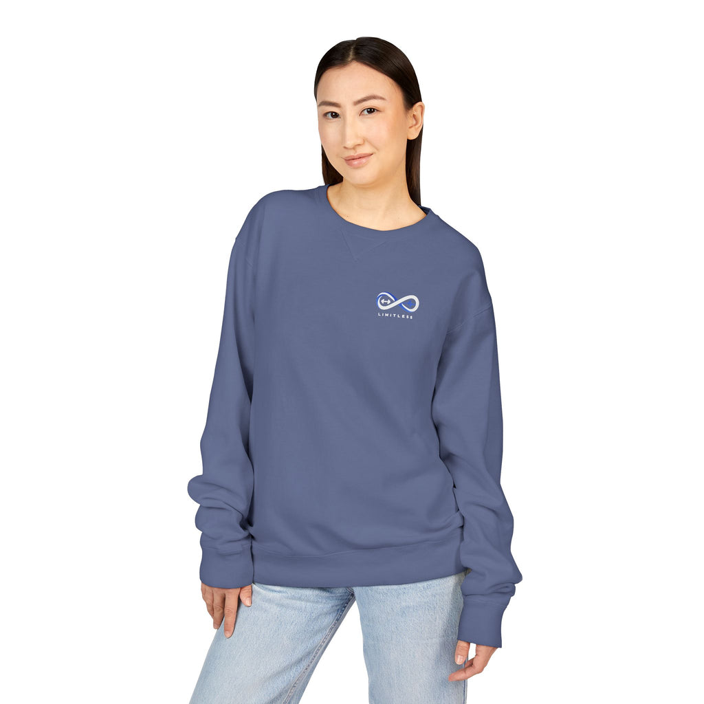 “Limitless” Unisex Crewneck Sweatshirt