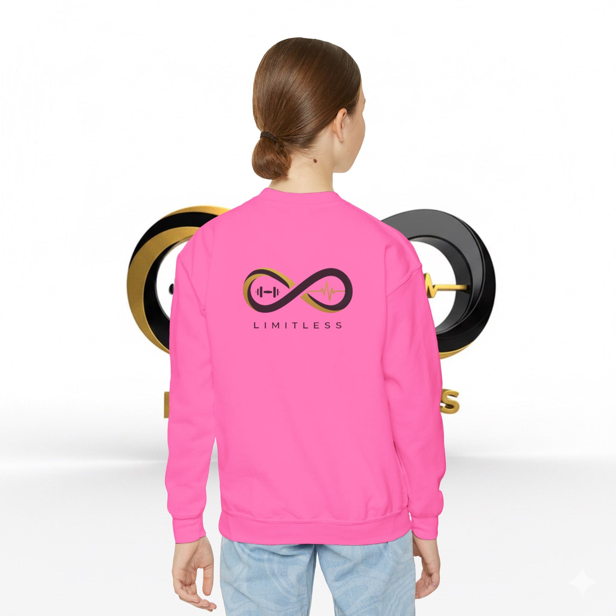 “Limitless” Youth Crewneck Sweatshirt