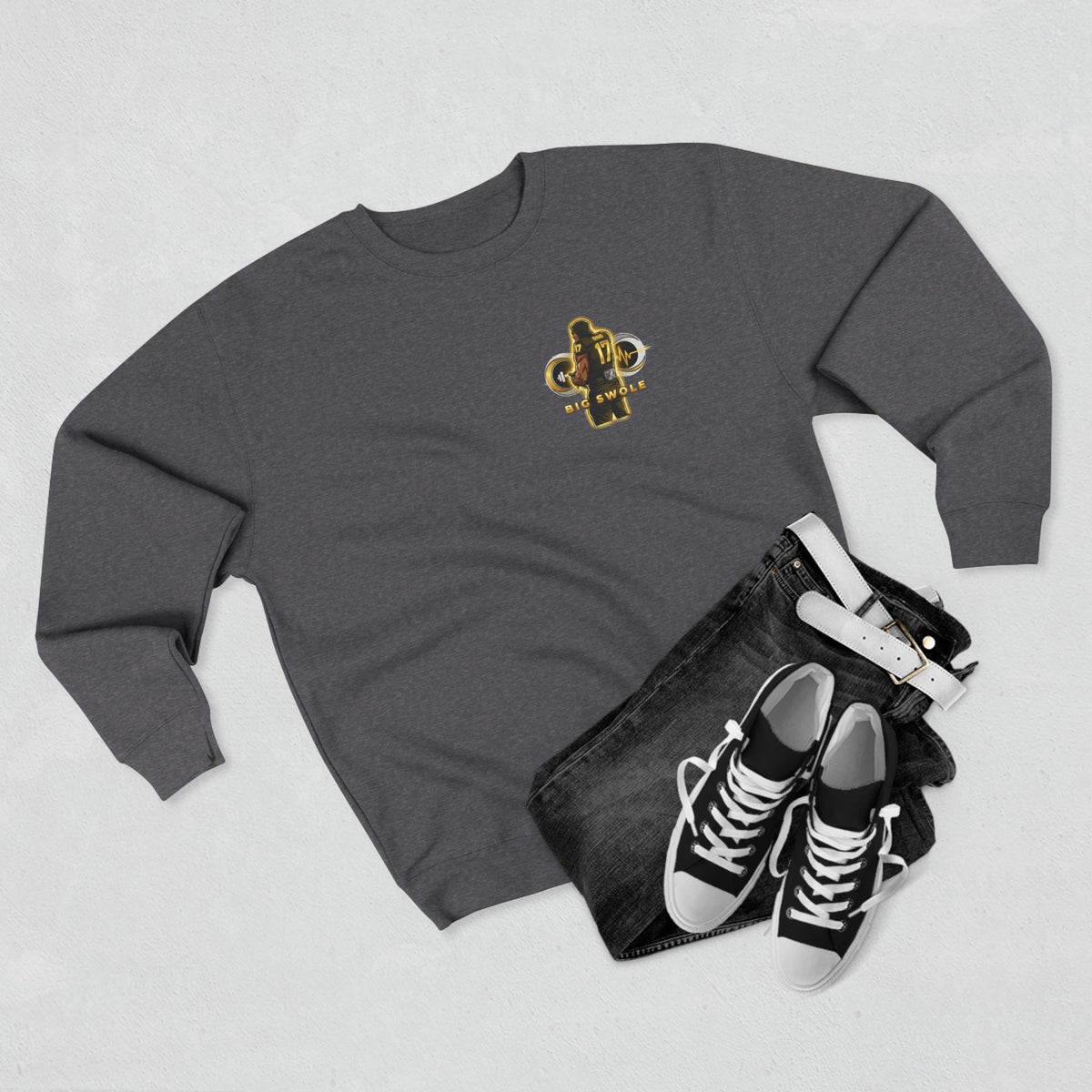“Big Swole” Unisex Crewneck Sweatshirt