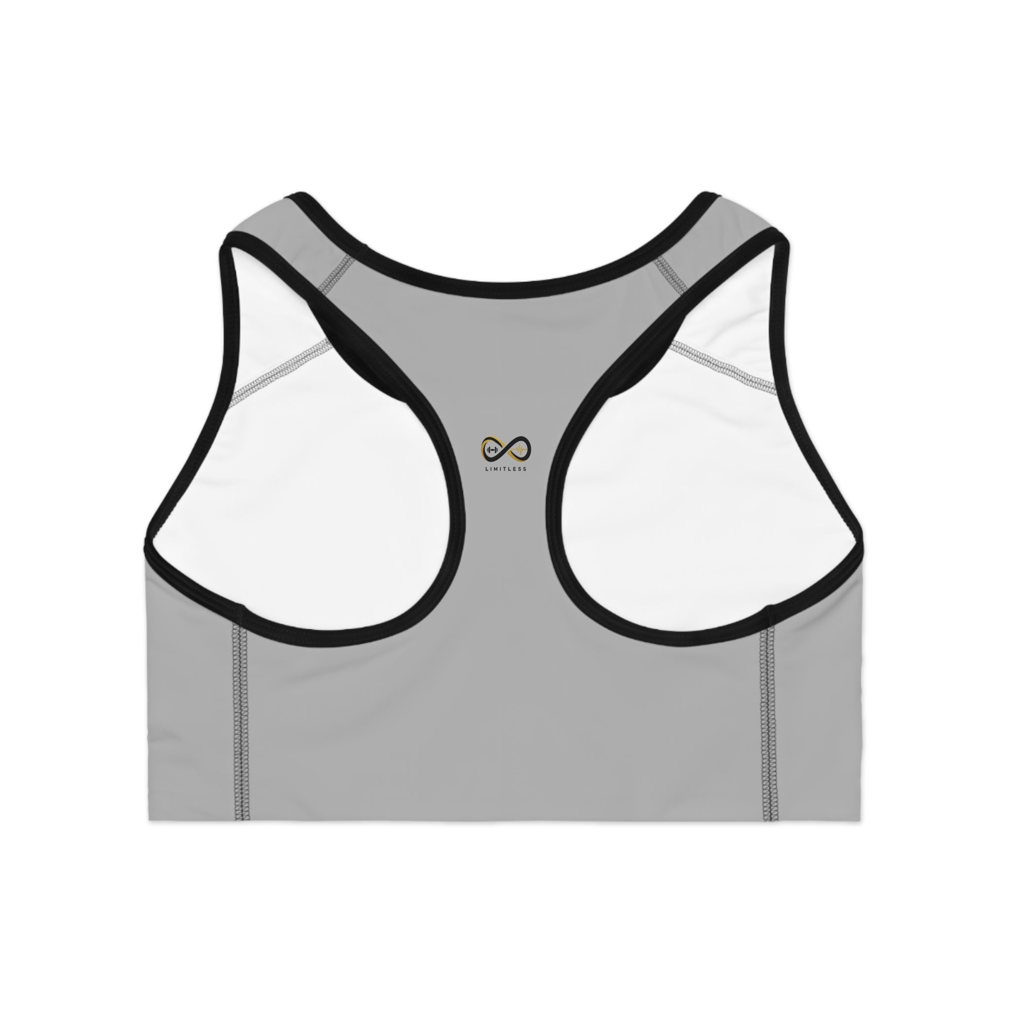“Limitless” Sports Bra (Gray)