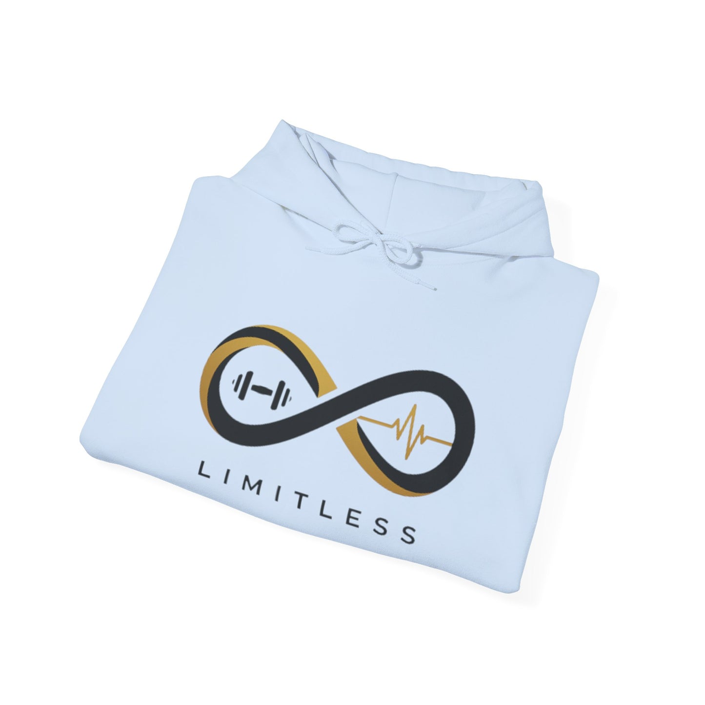 “Limitless” Unisex Plus Size Hooded Sweatshirt