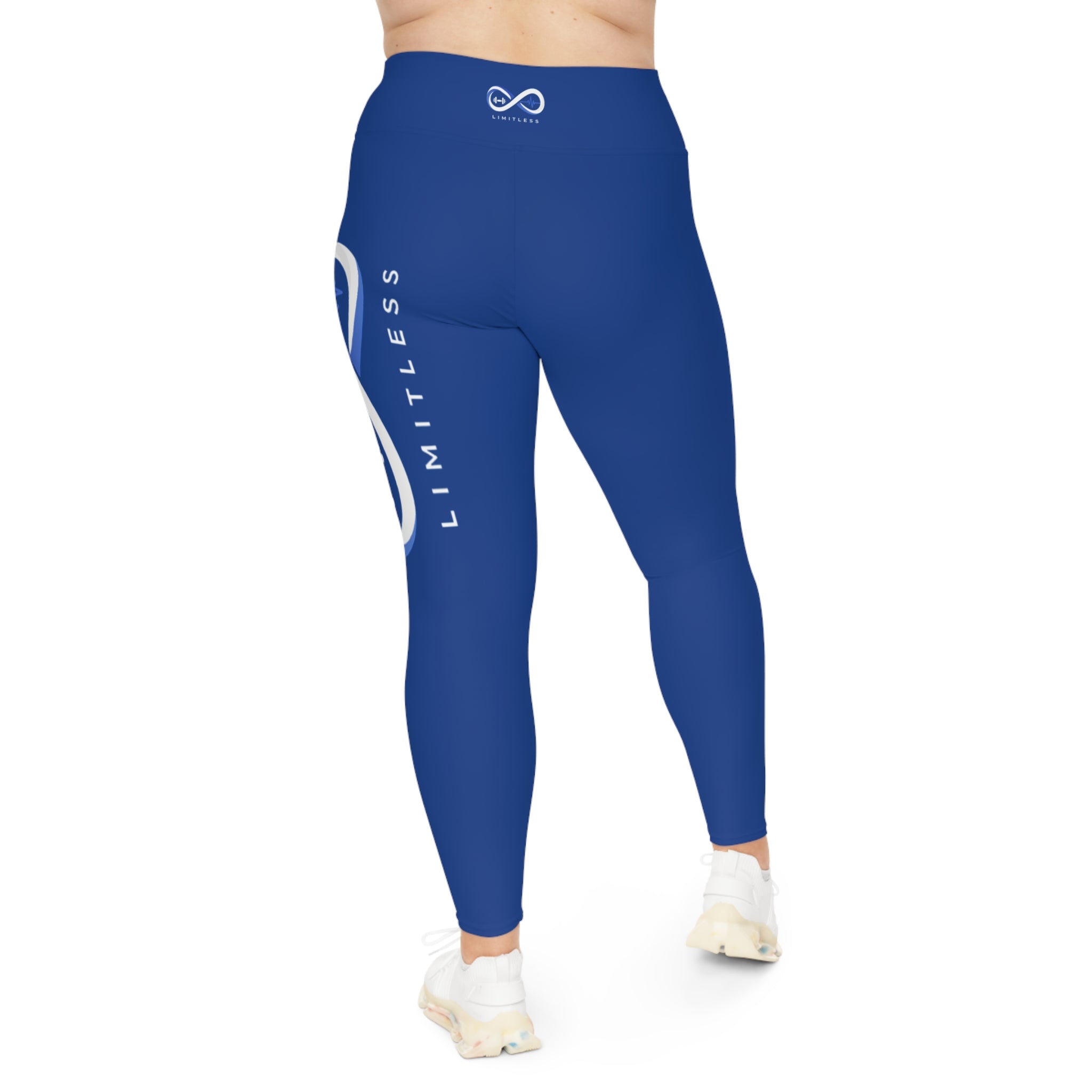 “Limitless” More to Love Leggings (Blue)
