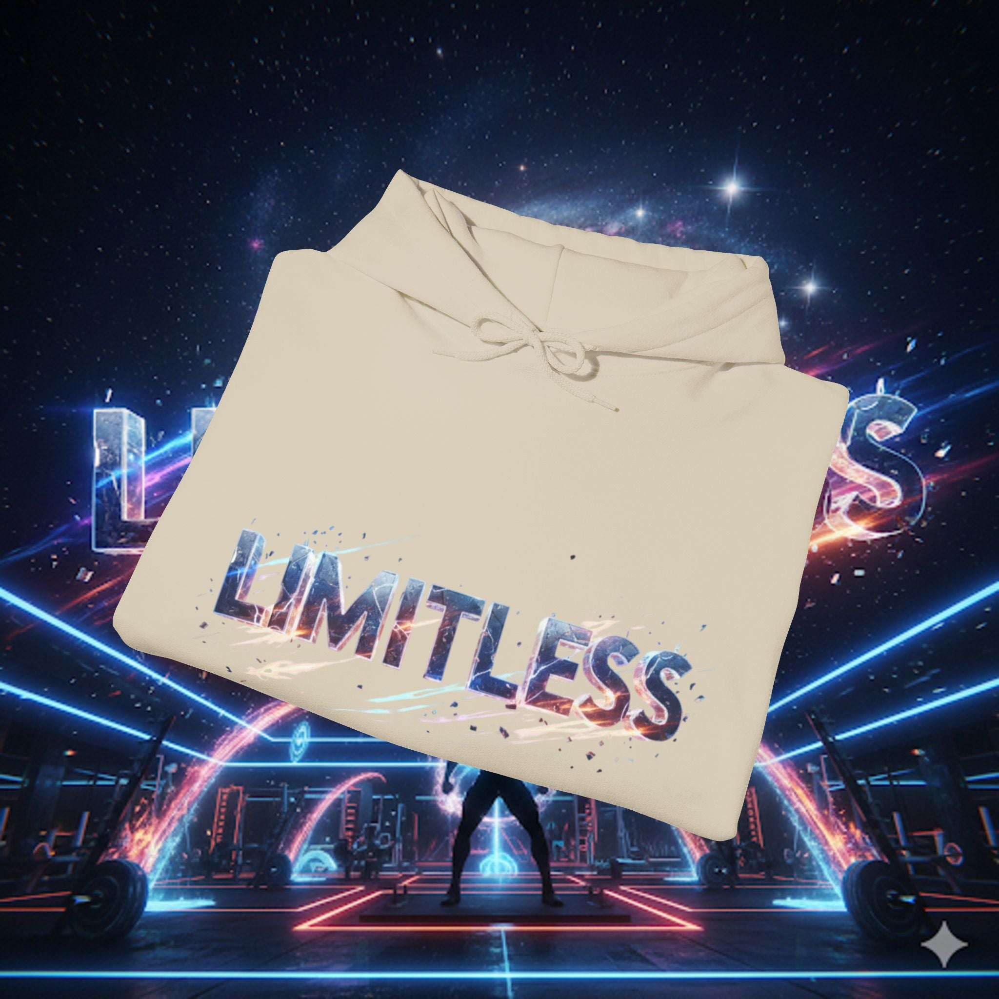 “Limitless BOLD ” Unisex Hooded Sweatshirt