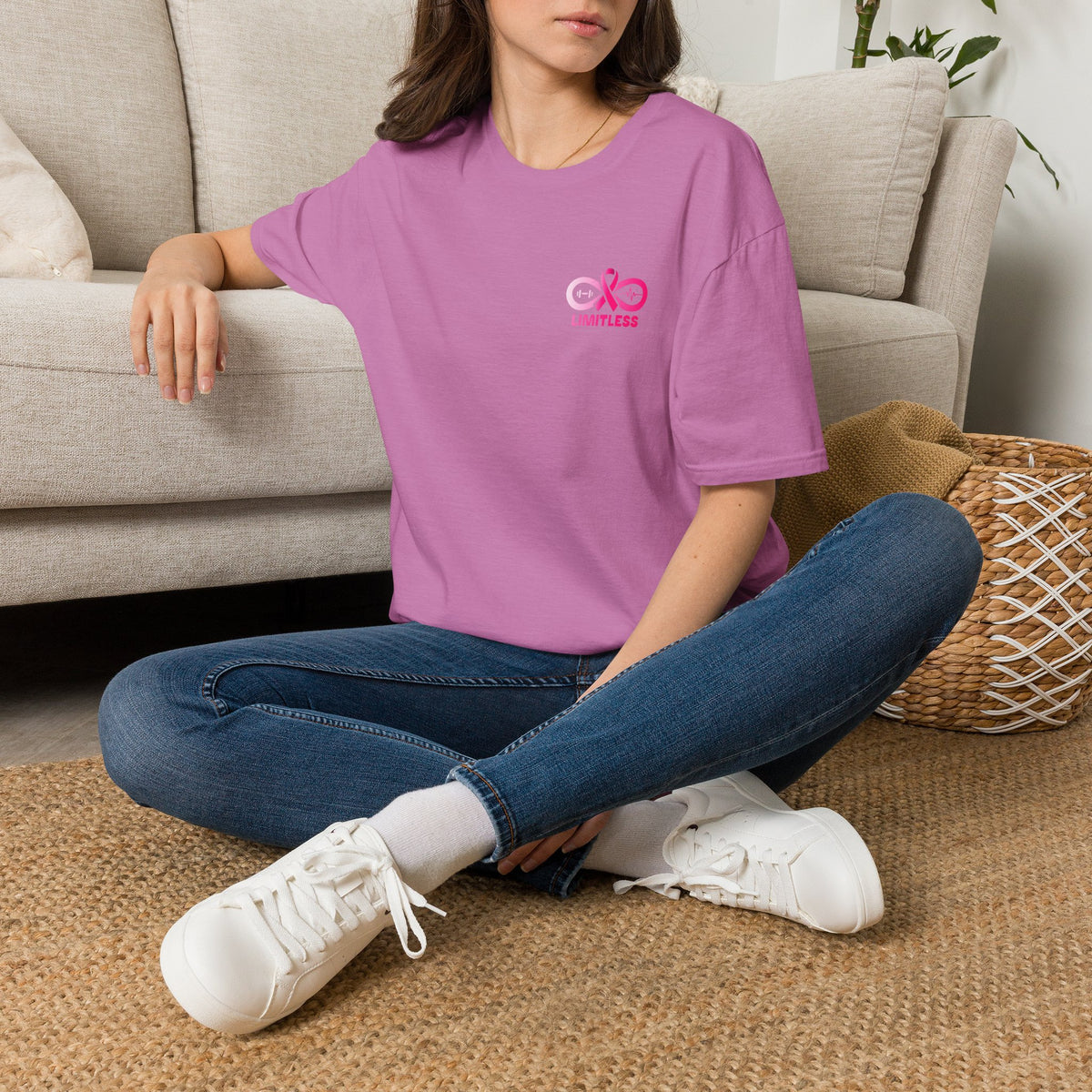“Limitless” Breast Cancer Awareness Unisex T-Shirt