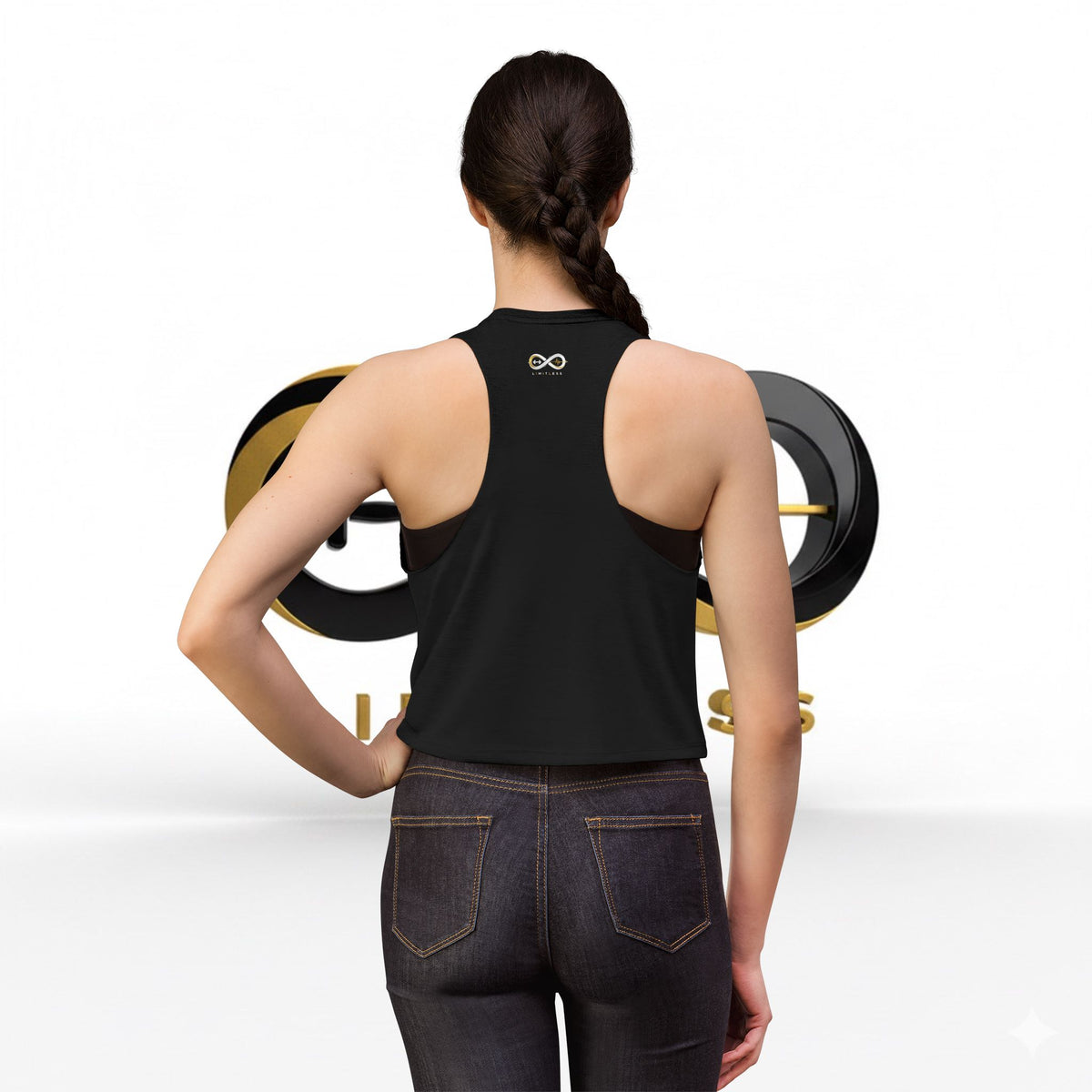 “Limitless” Women's Crop Top