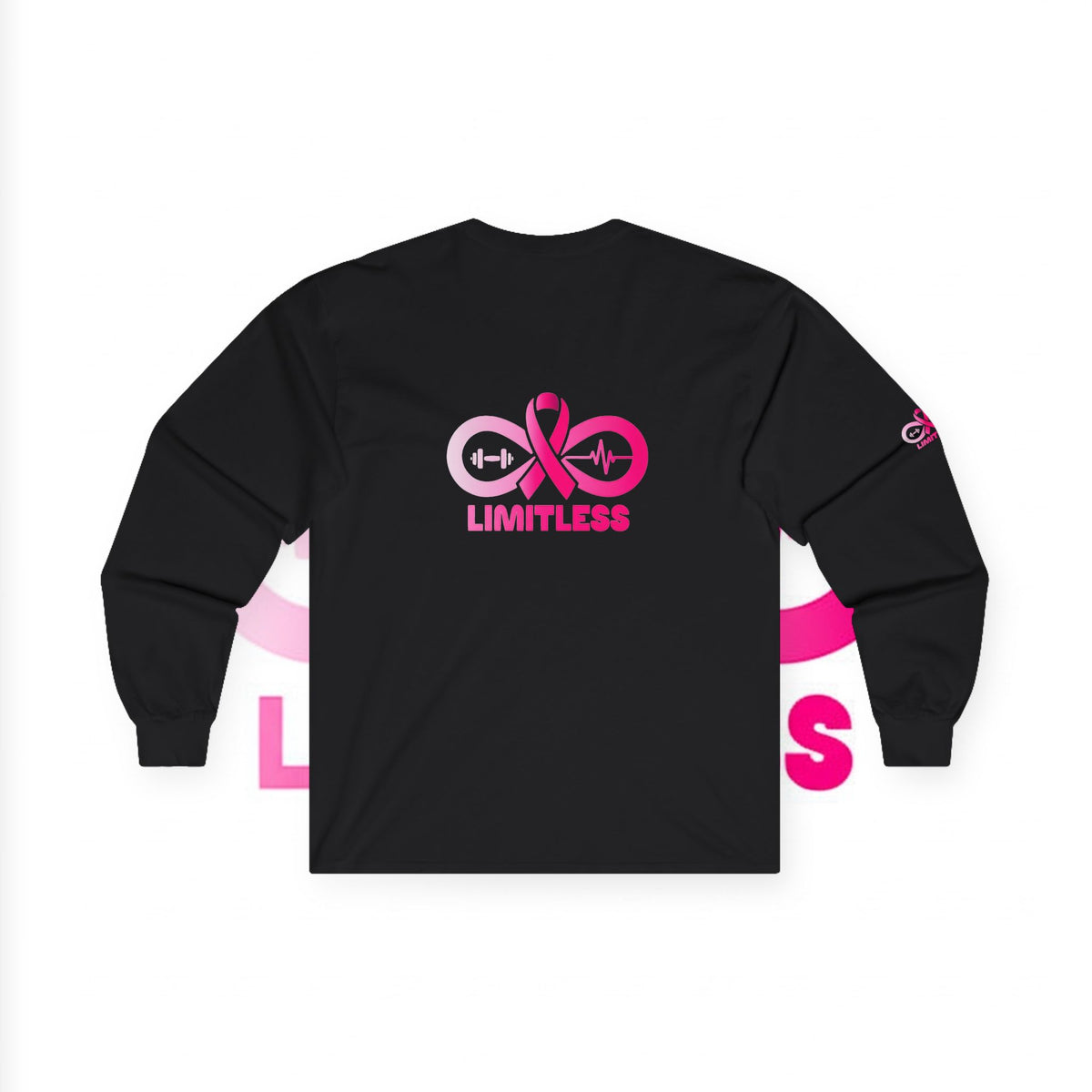 “Limitless” Breast Cancer Awareness Long Sleeve Tee