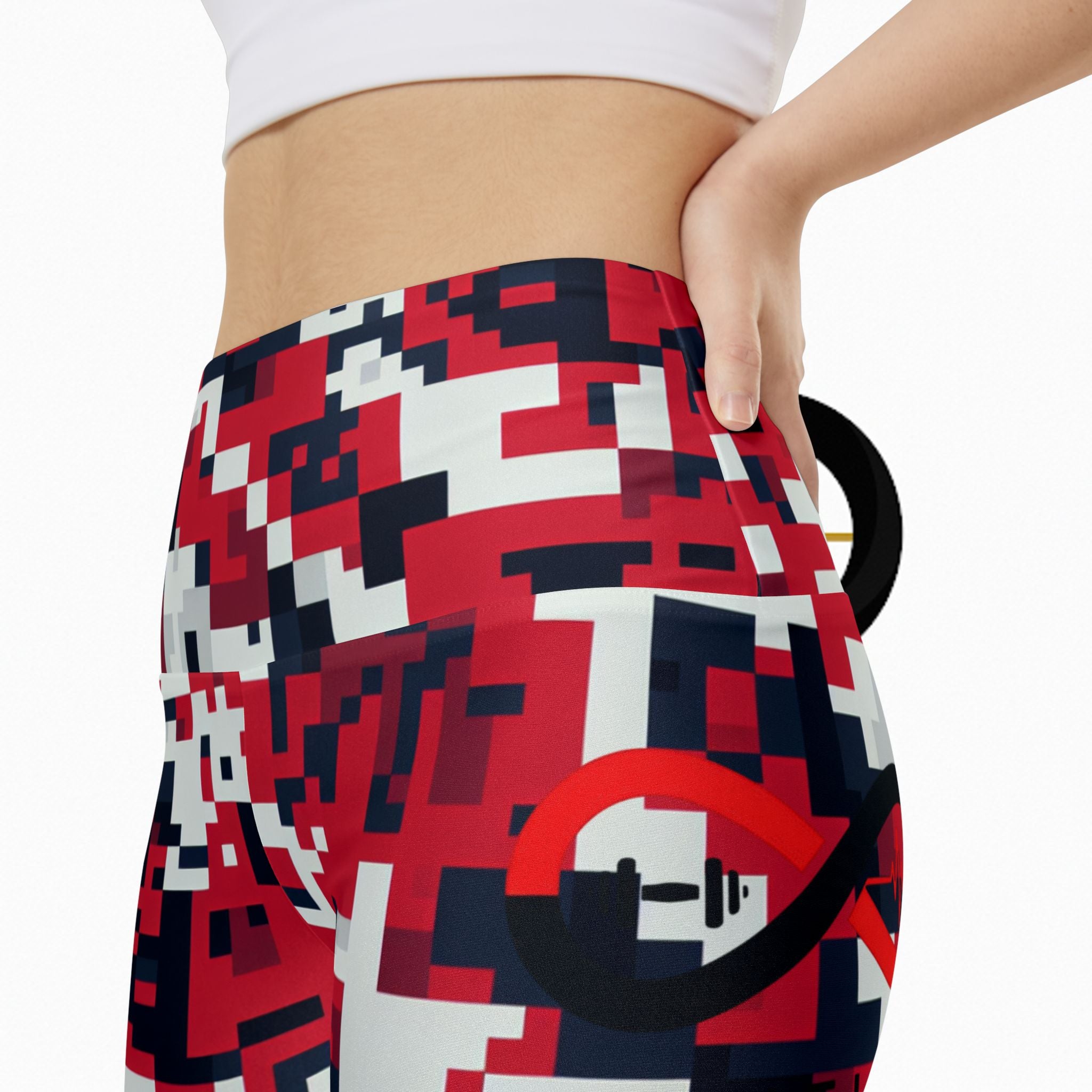 “Limitless” Digital Women's Bike Shorts (Red)