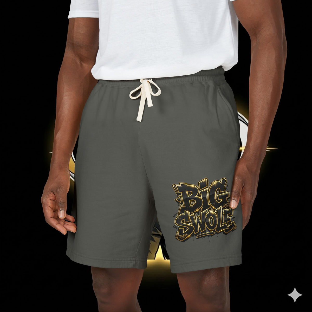 “Big Swole” Fleece Shorts