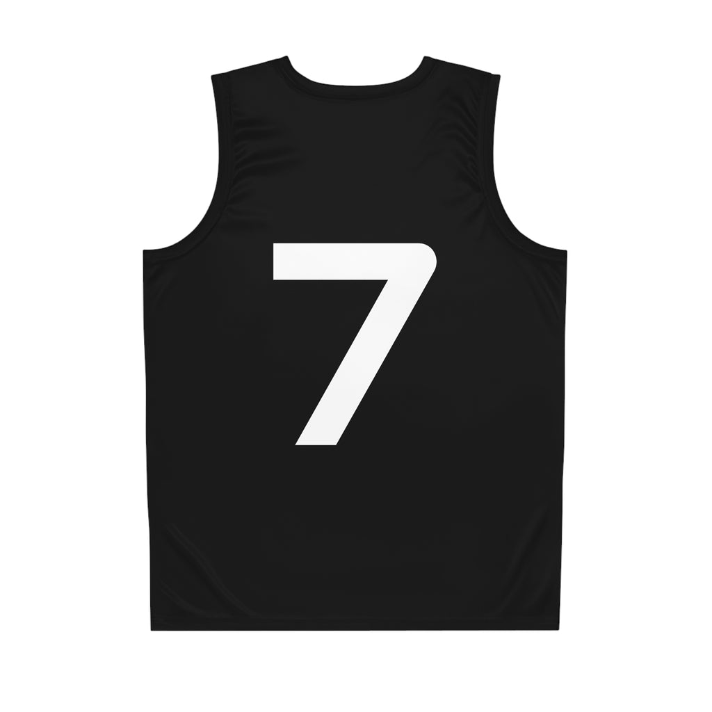 “Limitless” Basketball Jersey (Black)