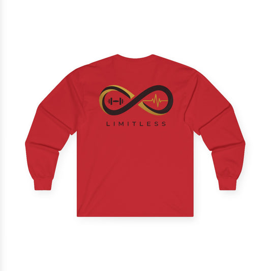 “Limitless” More to Love Cotton Long Sleeve Tee