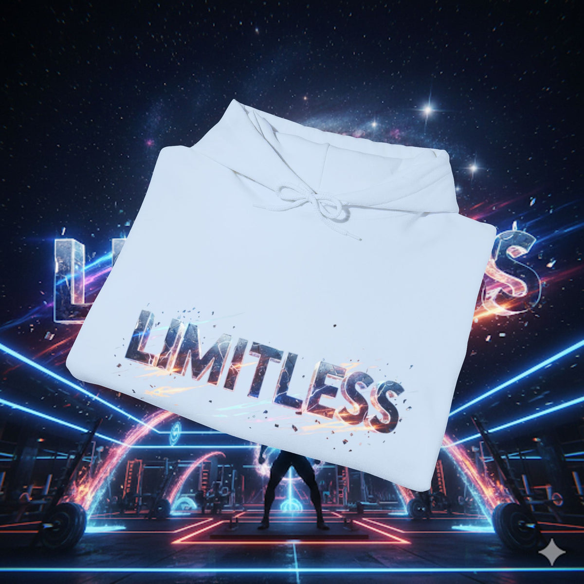 “Limitless BOLD ” Unisex Hooded Sweatshirt