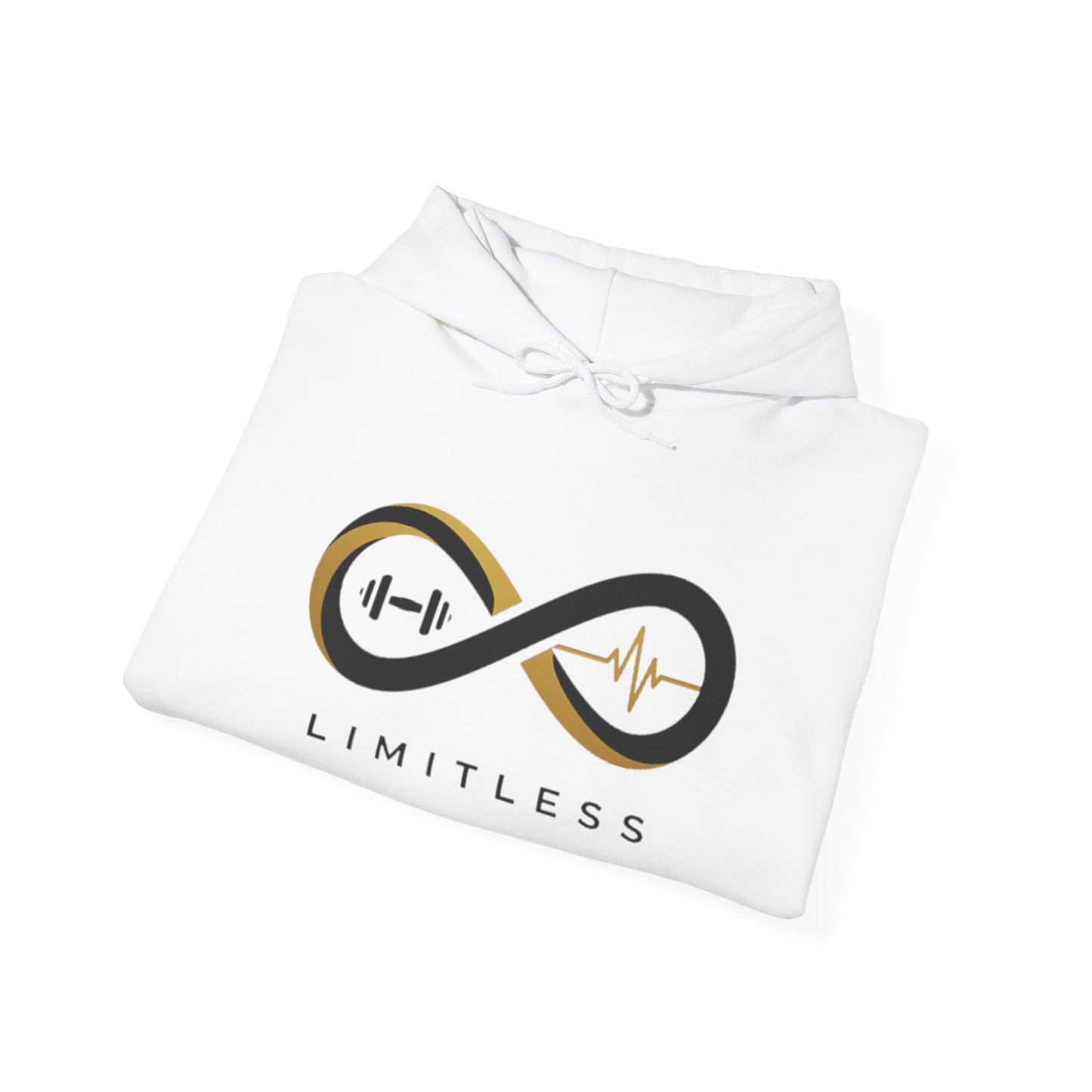 “Limitless” Unisex Plus Size Hooded Sweatshirt