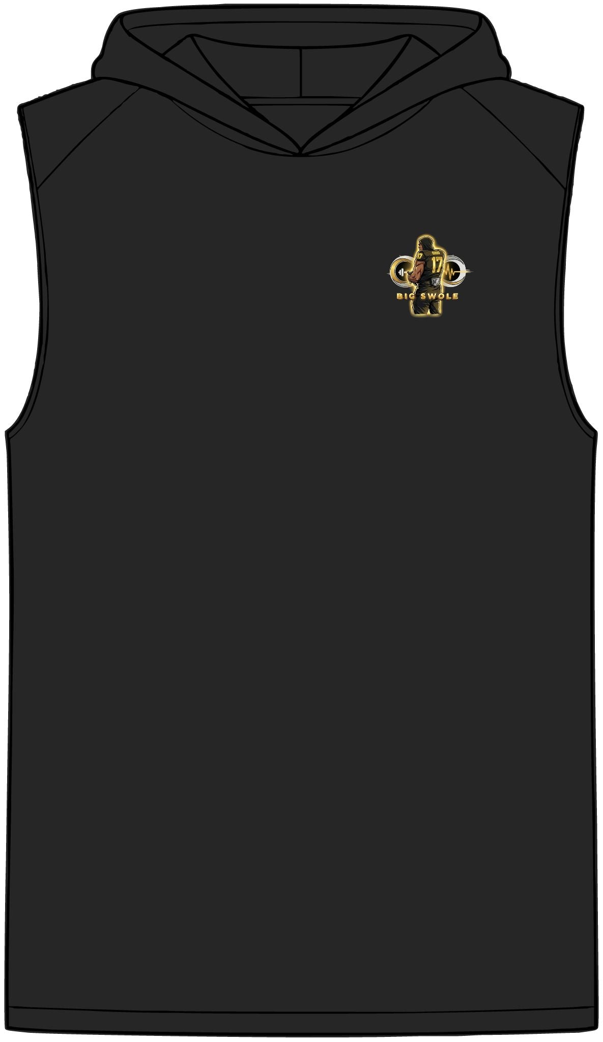 “Limitless” Sleeveless Hooded T-Shirt