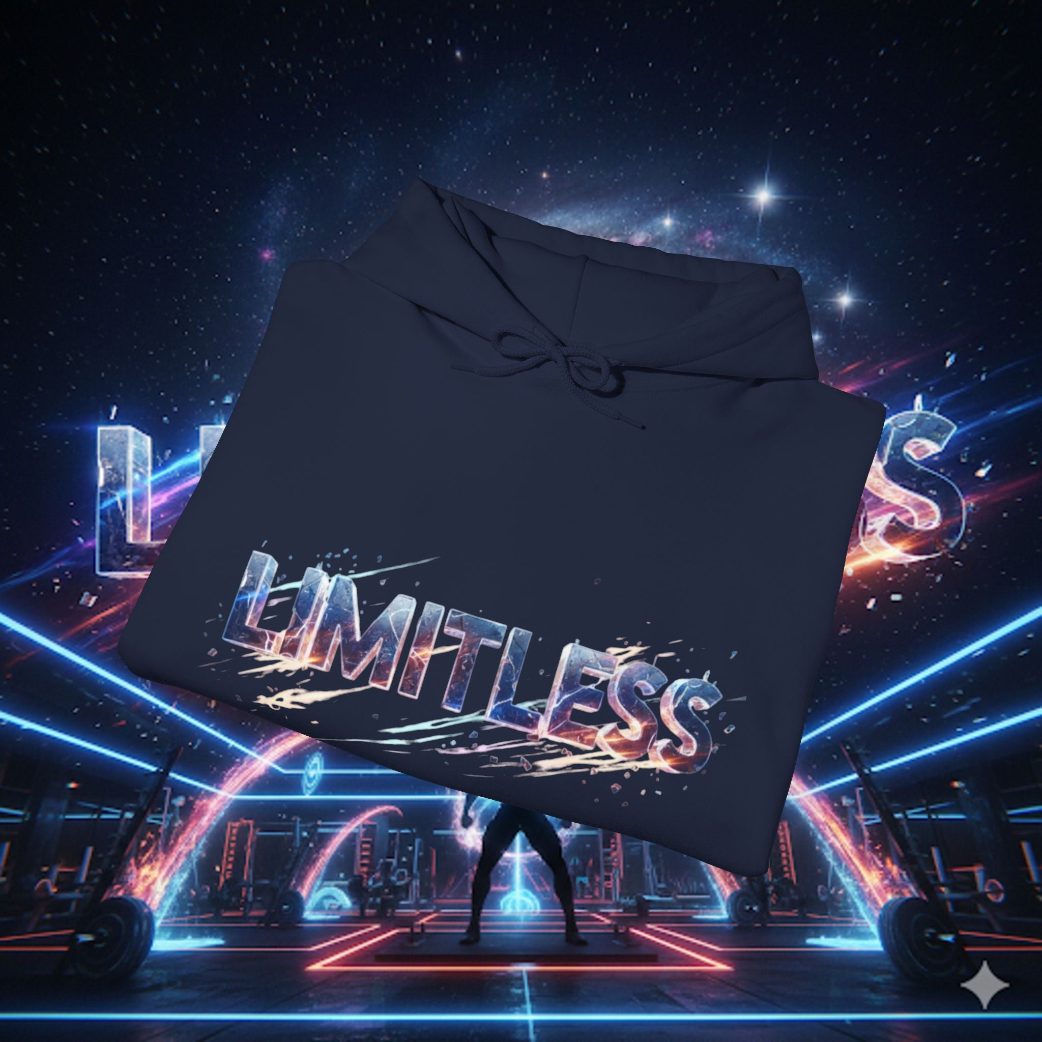 “Limitless BOLD ” Unisex Hooded Sweatshirt