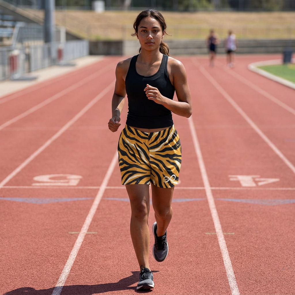 “Limitless” Shorts (Tiger Stripes)