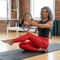 “Limitless” High-Waisted Leggings (Red)