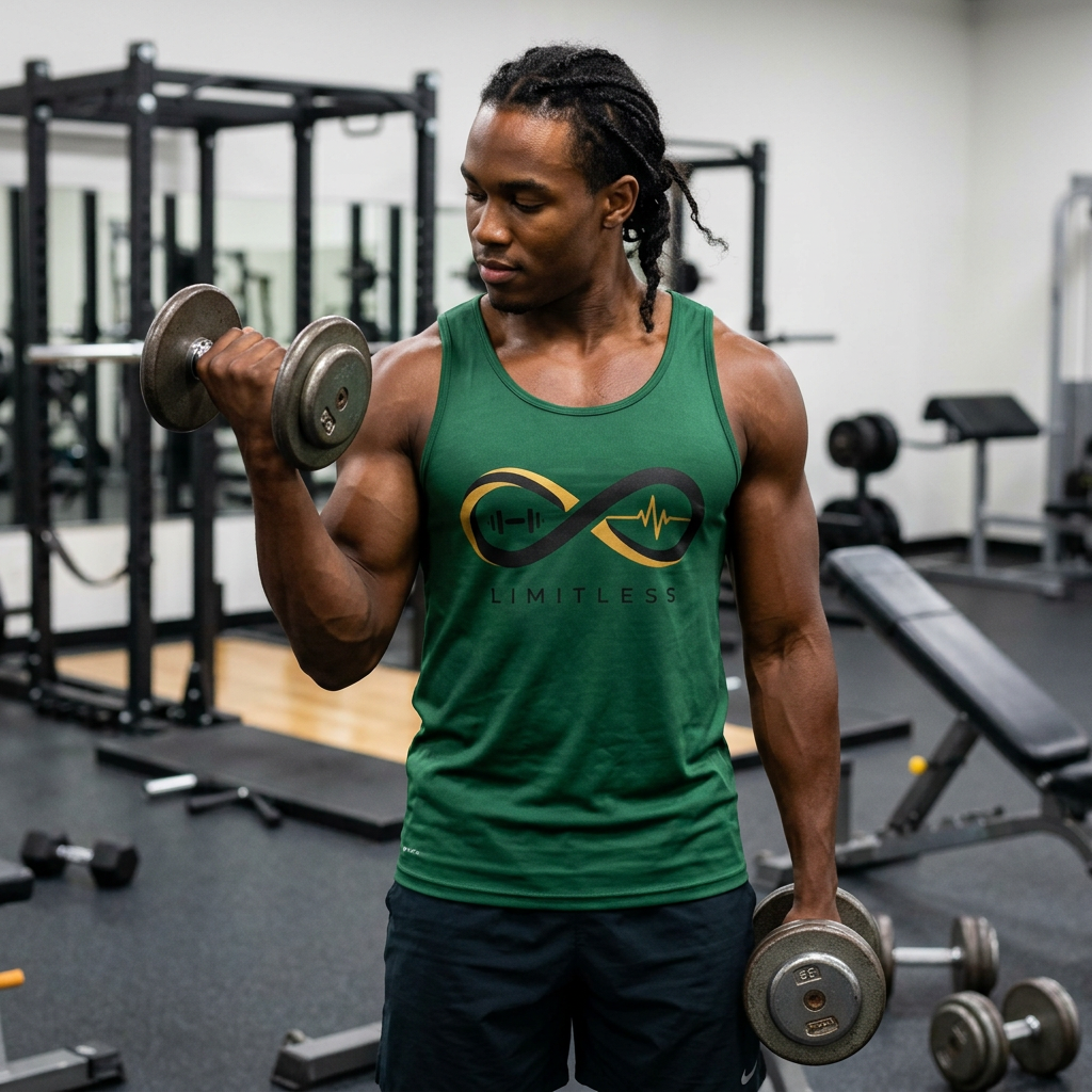 “Limitless” Jersey Tank